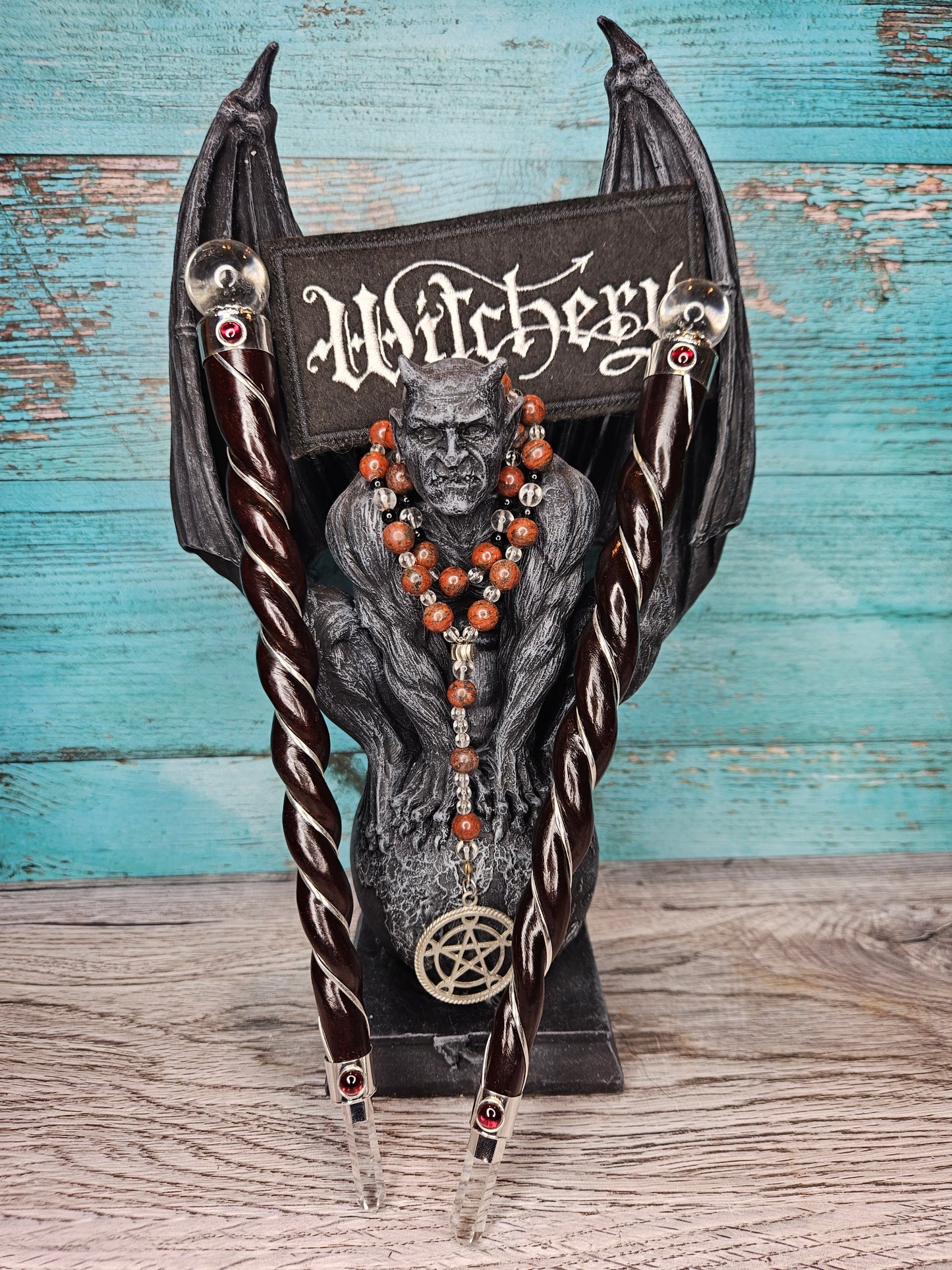 Vortex Vibez Wooden Wand - Protection