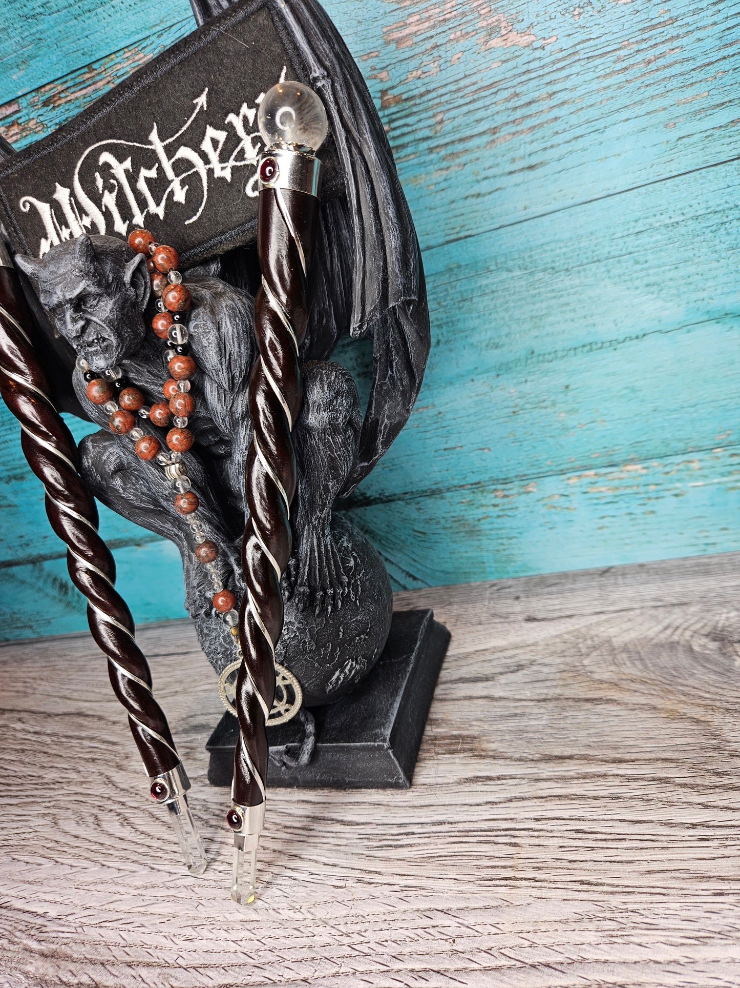 Vortex Vibez Wooden Wand - Protection