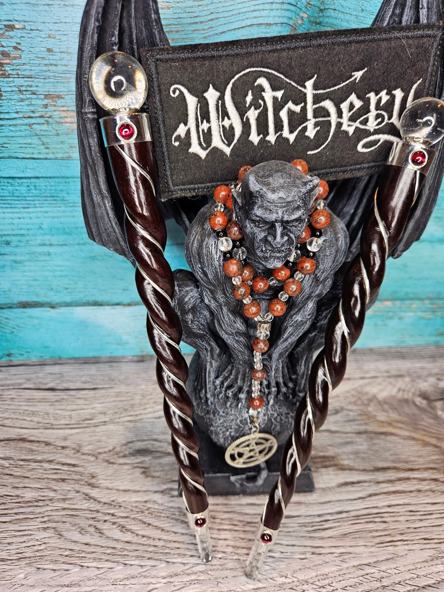 Vortex Vibez Wooden Wand - Protection