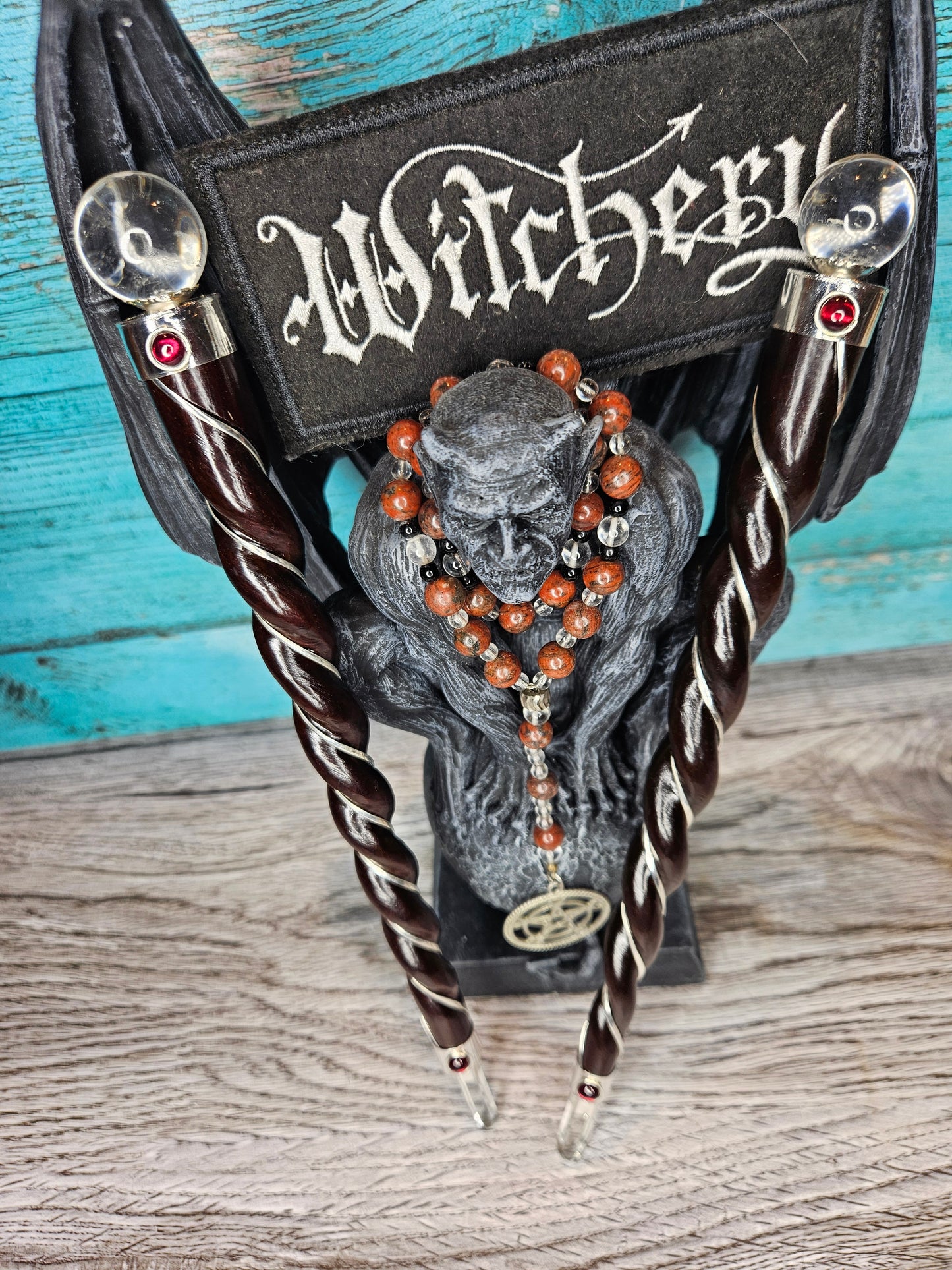 Vortex Vibez Wooden Wand - Protection