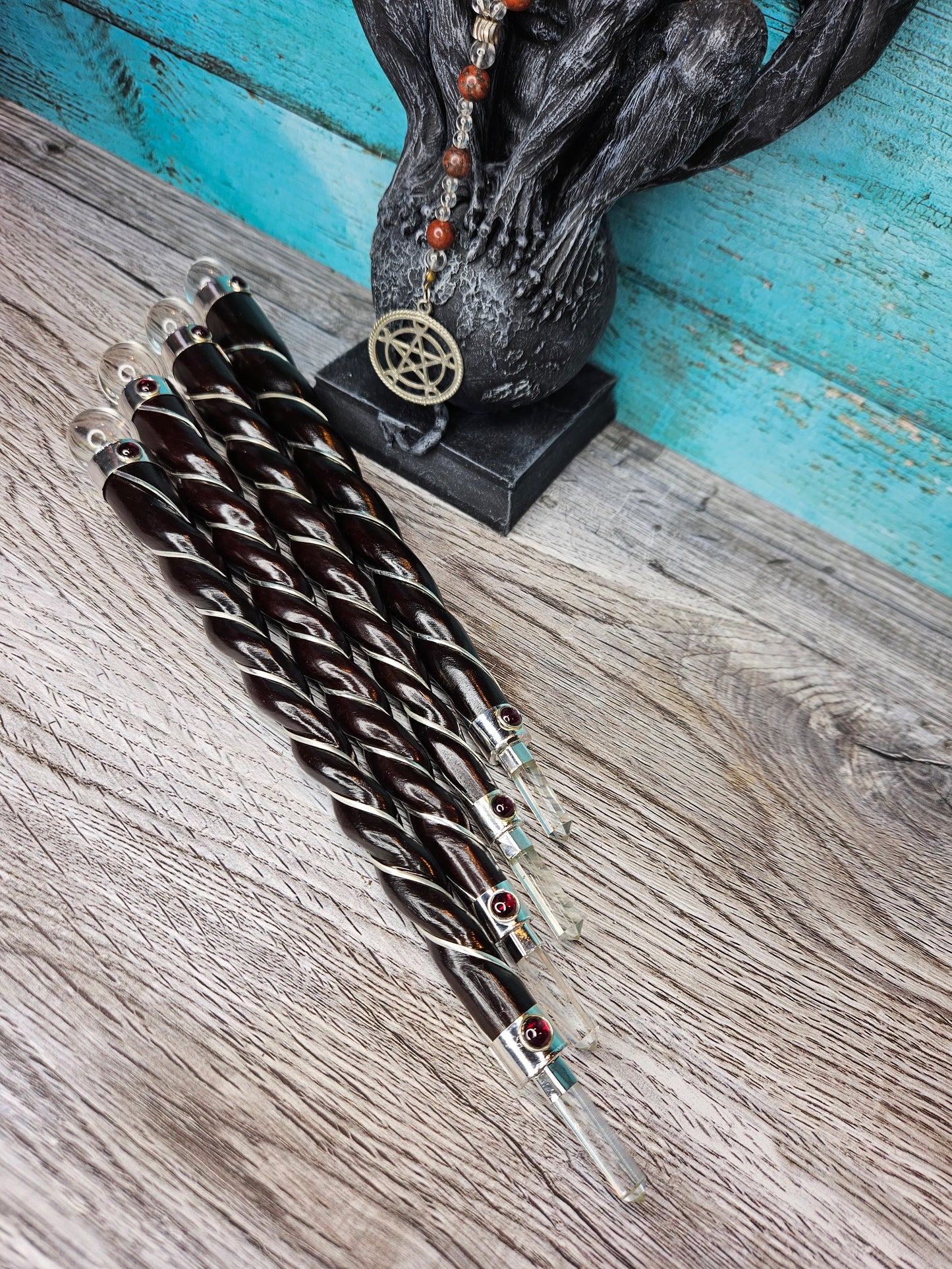 Vortex Vibez Wooden Wand - Protection