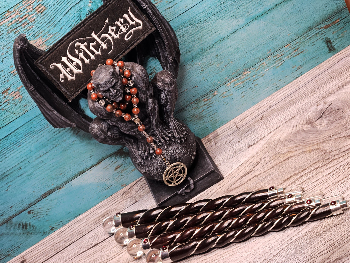 Vortex Vibez Wooden Wand - Protection