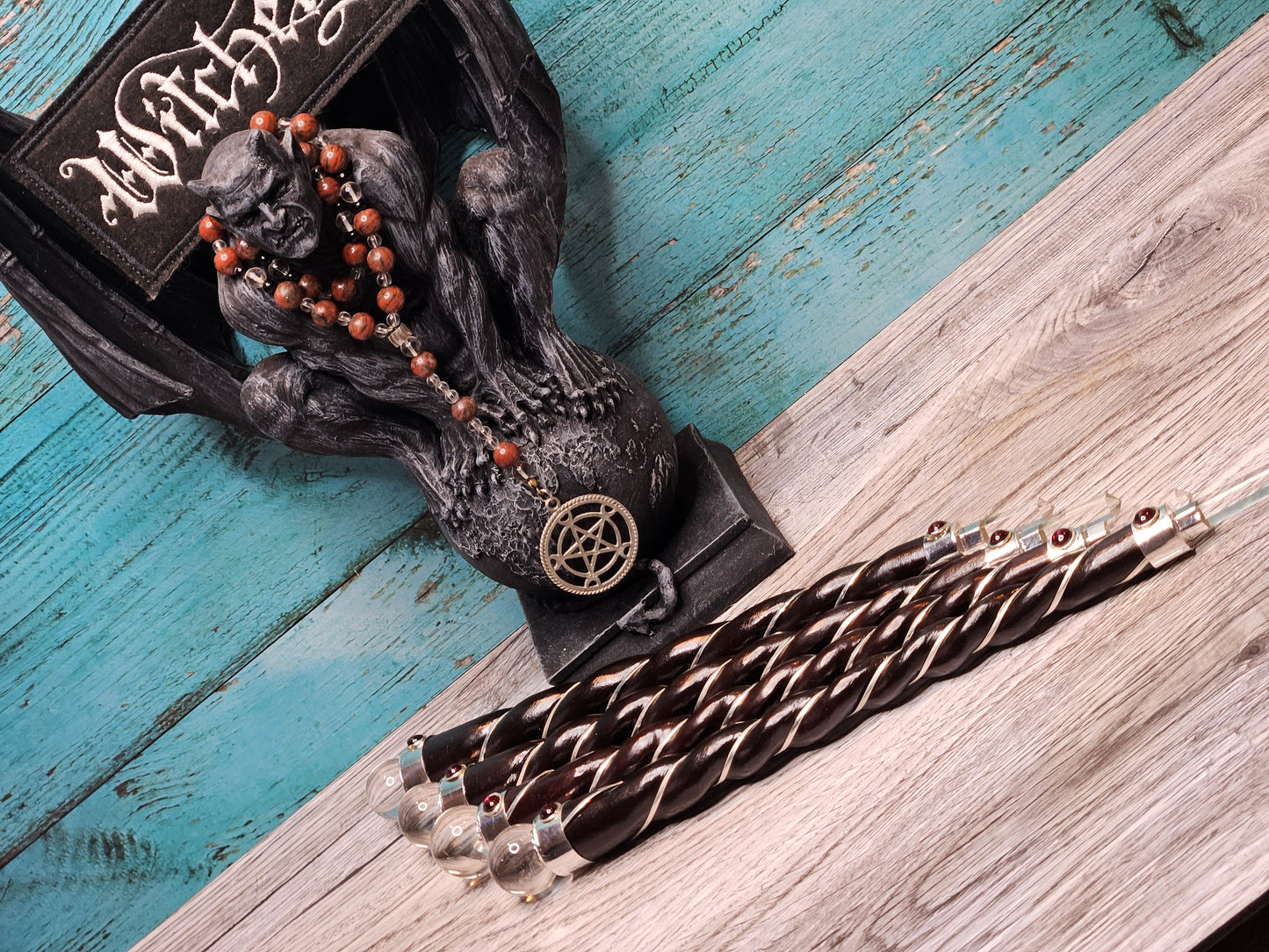 Vortex Vibez Wooden Wand - Protection