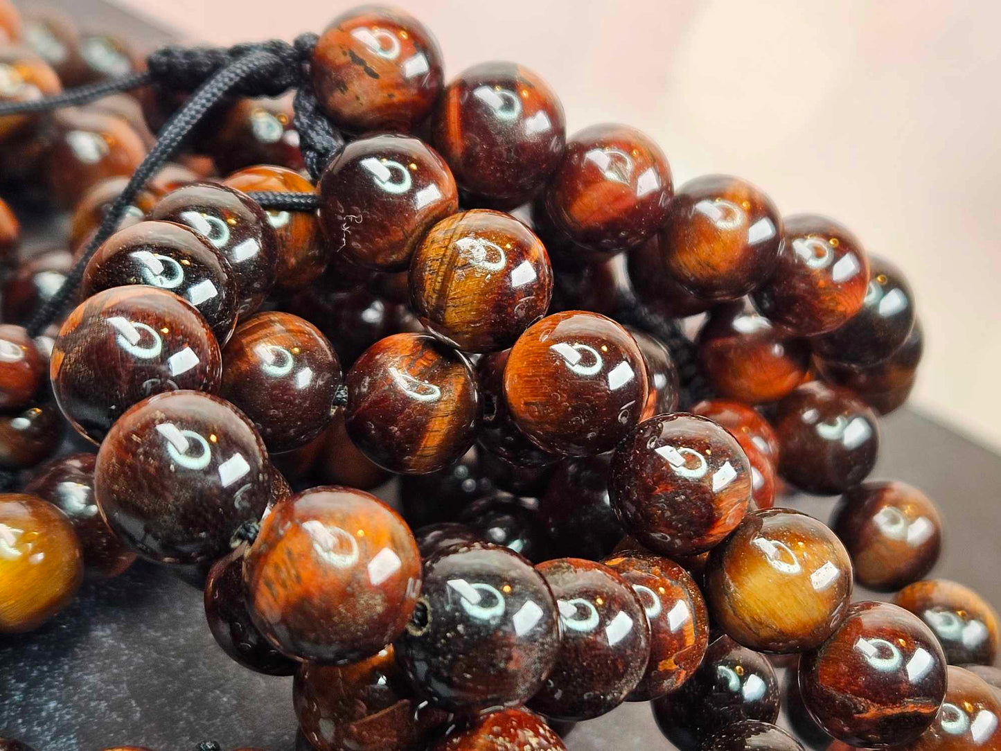That's Fire Red Tiger's Eye Bracelet - Prosperity