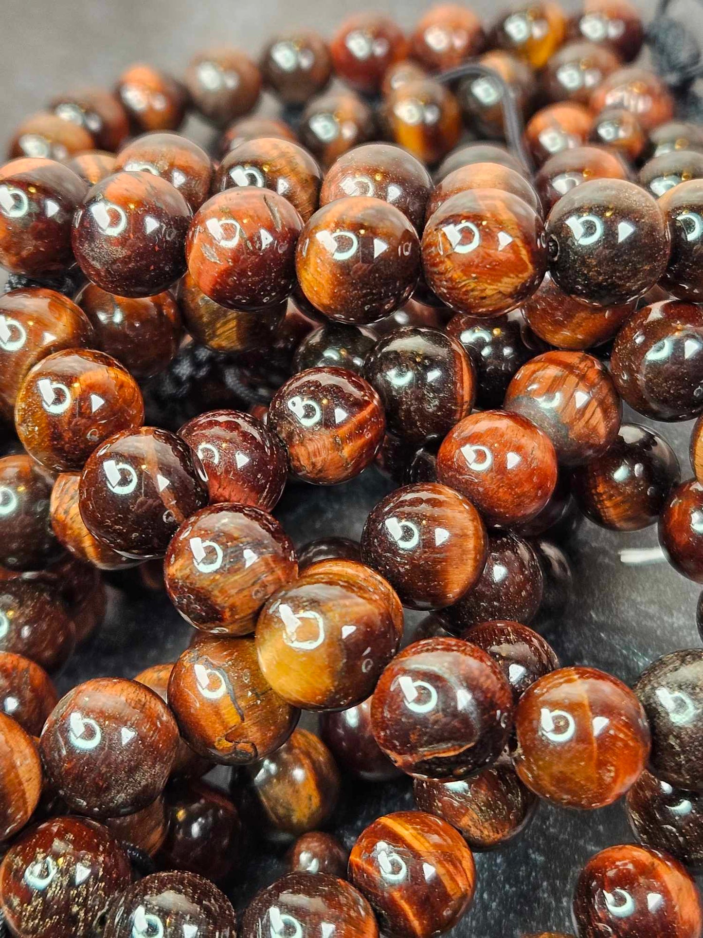That's Fire Red Tiger's Eye Bracelet - Prosperity