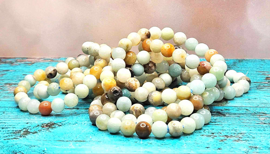 Norma Jean Amazonite Bracelets - Prosperity