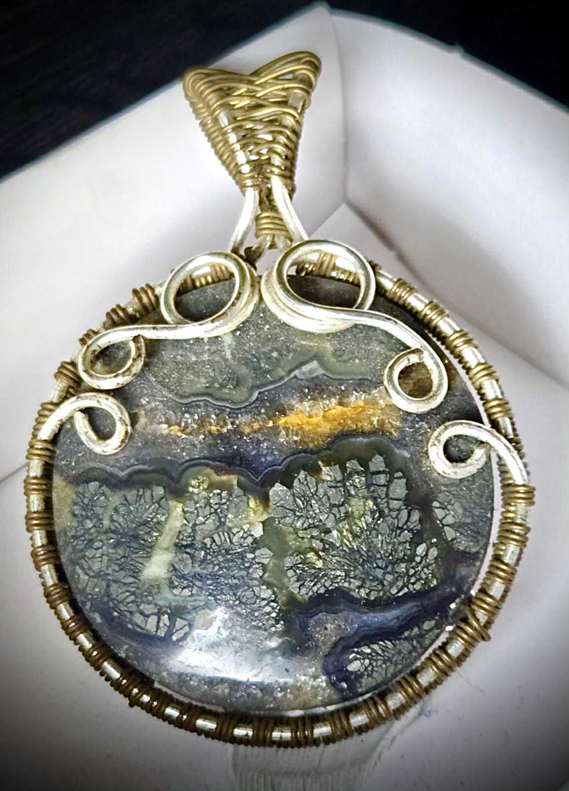Alluring Rebellion Wire Wrapped Pendants - Power