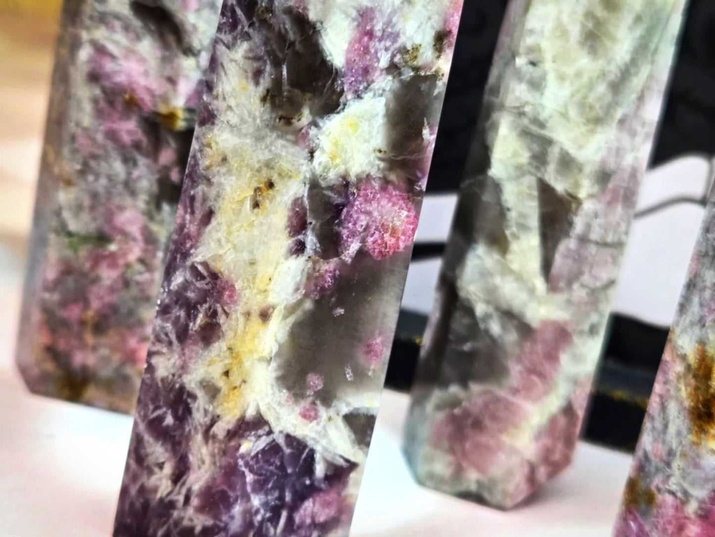 Prettytastic Pink Tourmaline Towers - Glamour