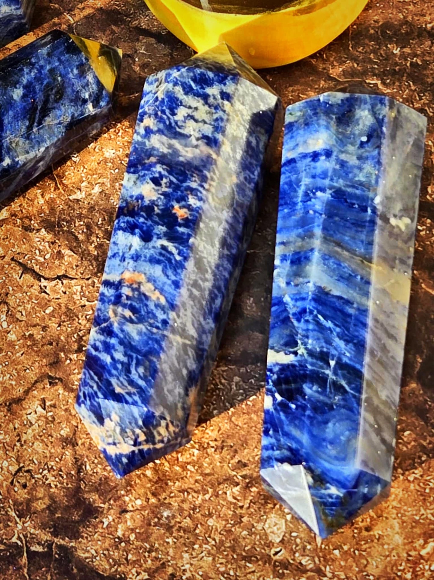 Sacred Energy Double Terminated Sodalite - Physical/Mental Healing