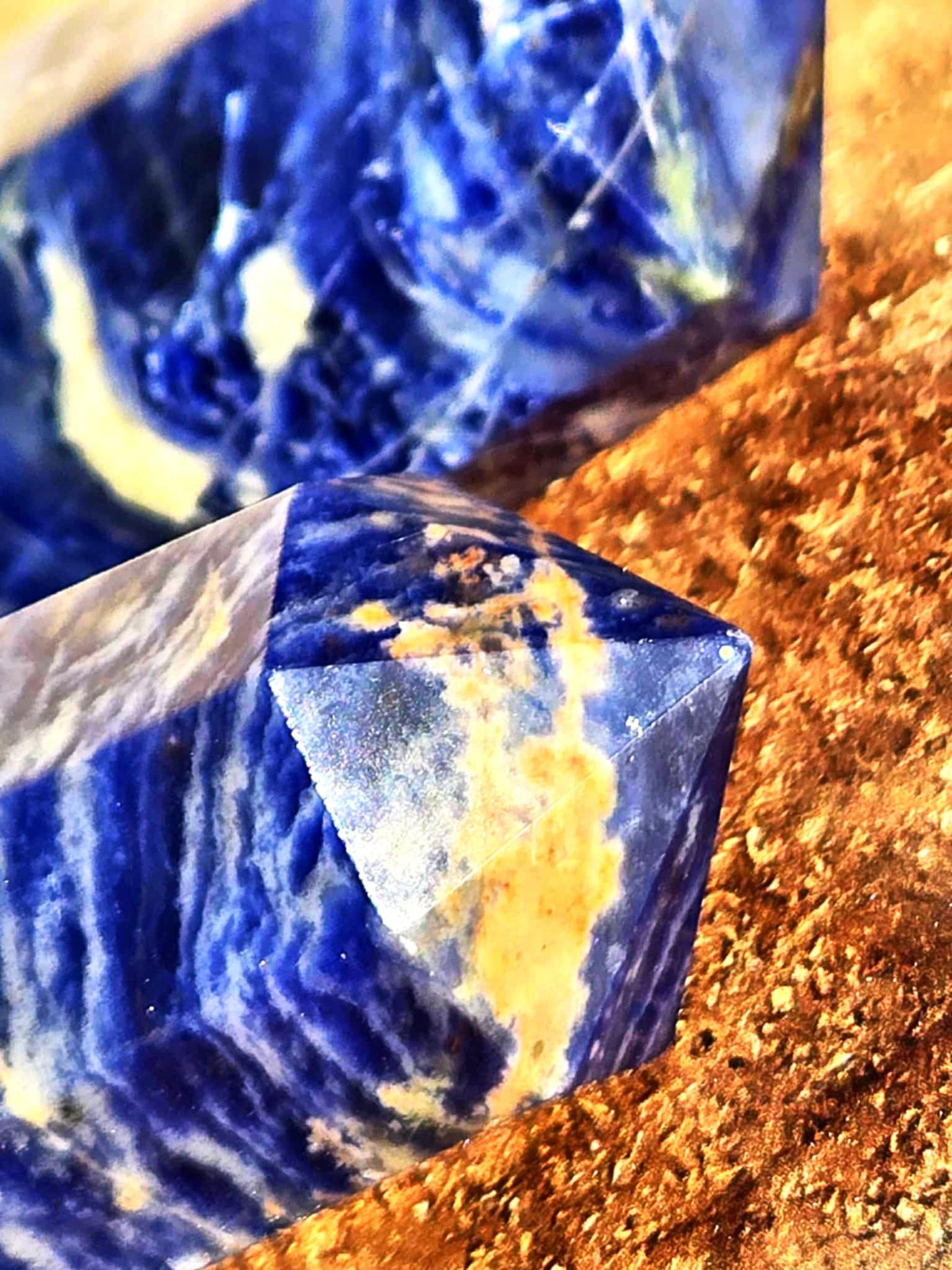 Sacred Energy Double Terminated Sodalite - Physical/Mental Healing