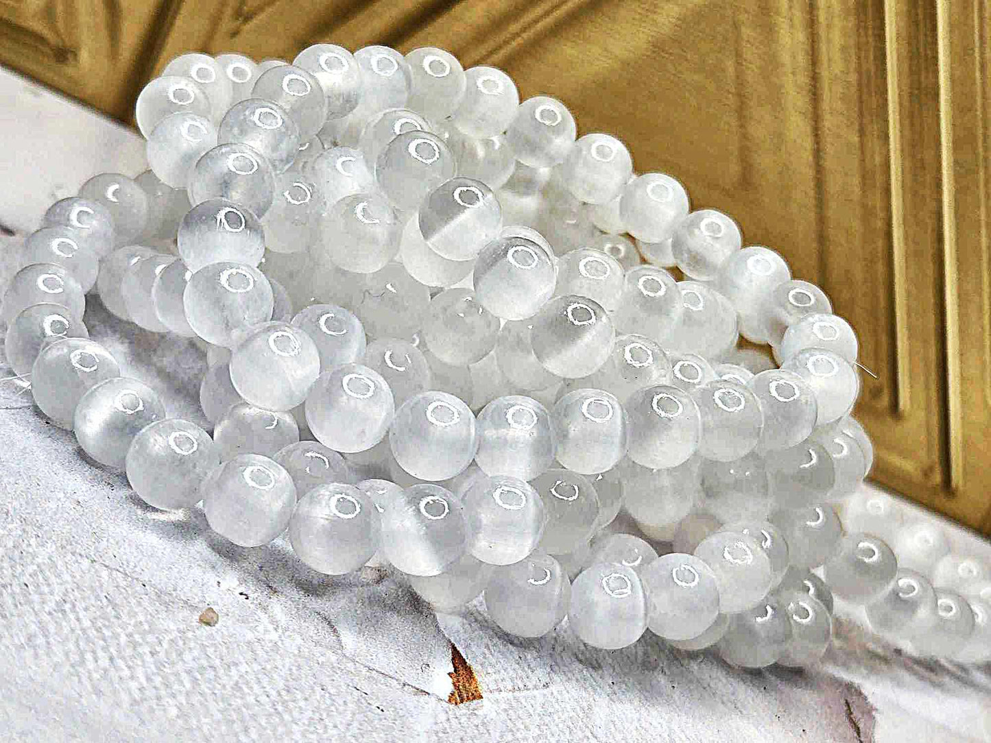 Sacred Selenite Bracelet - Healing