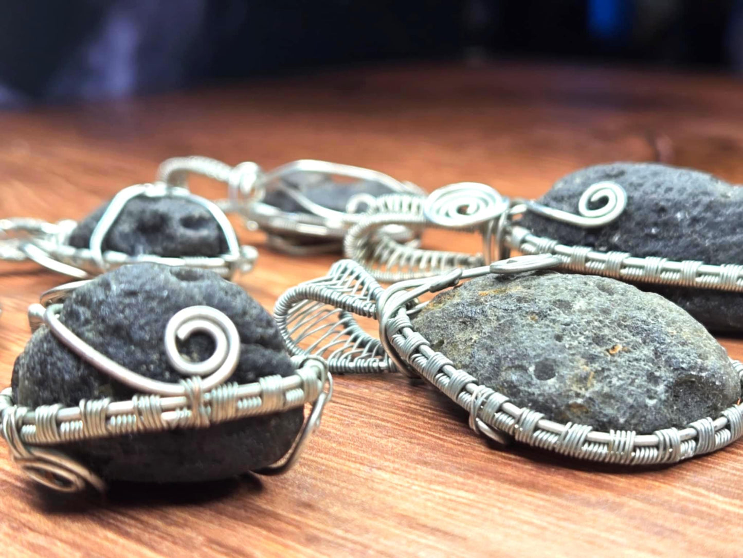 Oh My Stars Wire wrapped Tektites
