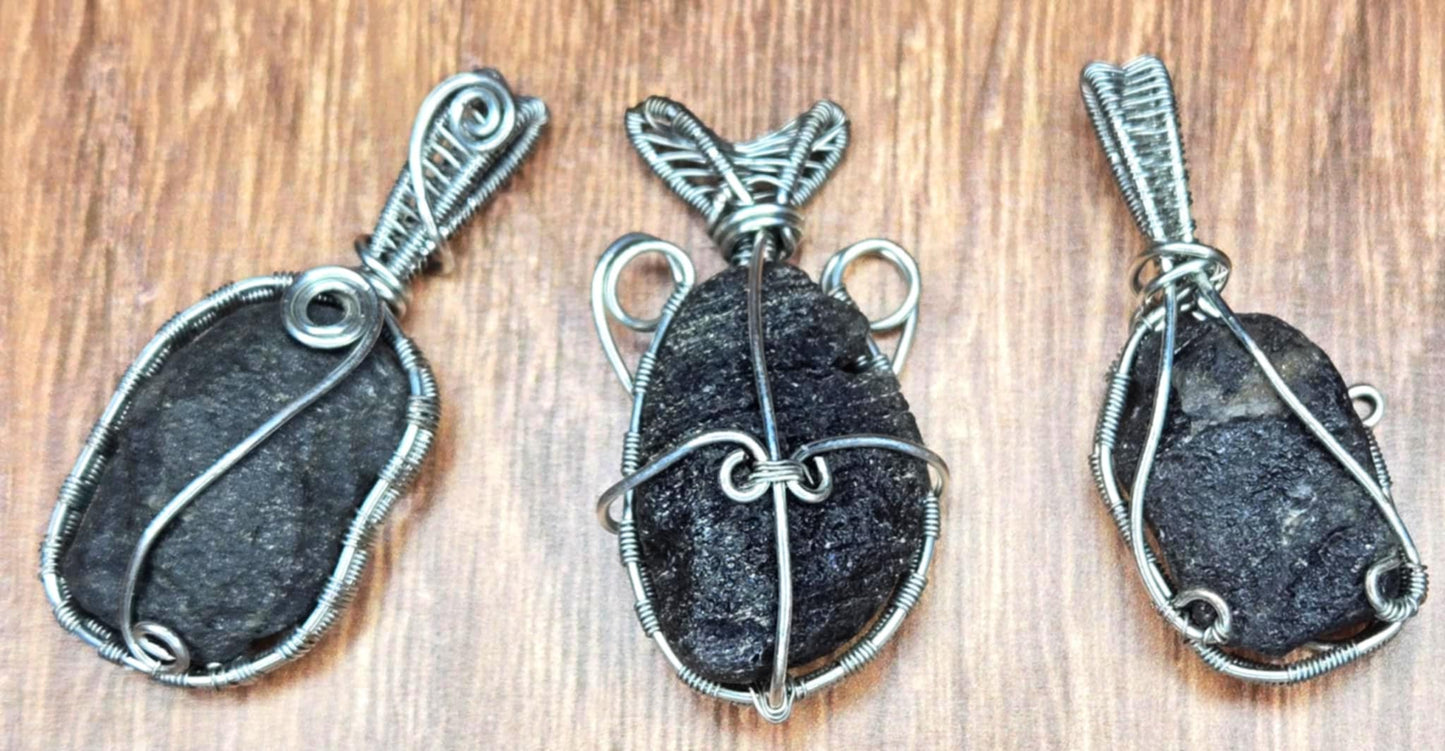 Oh My Stars Wire wrapped Tektites