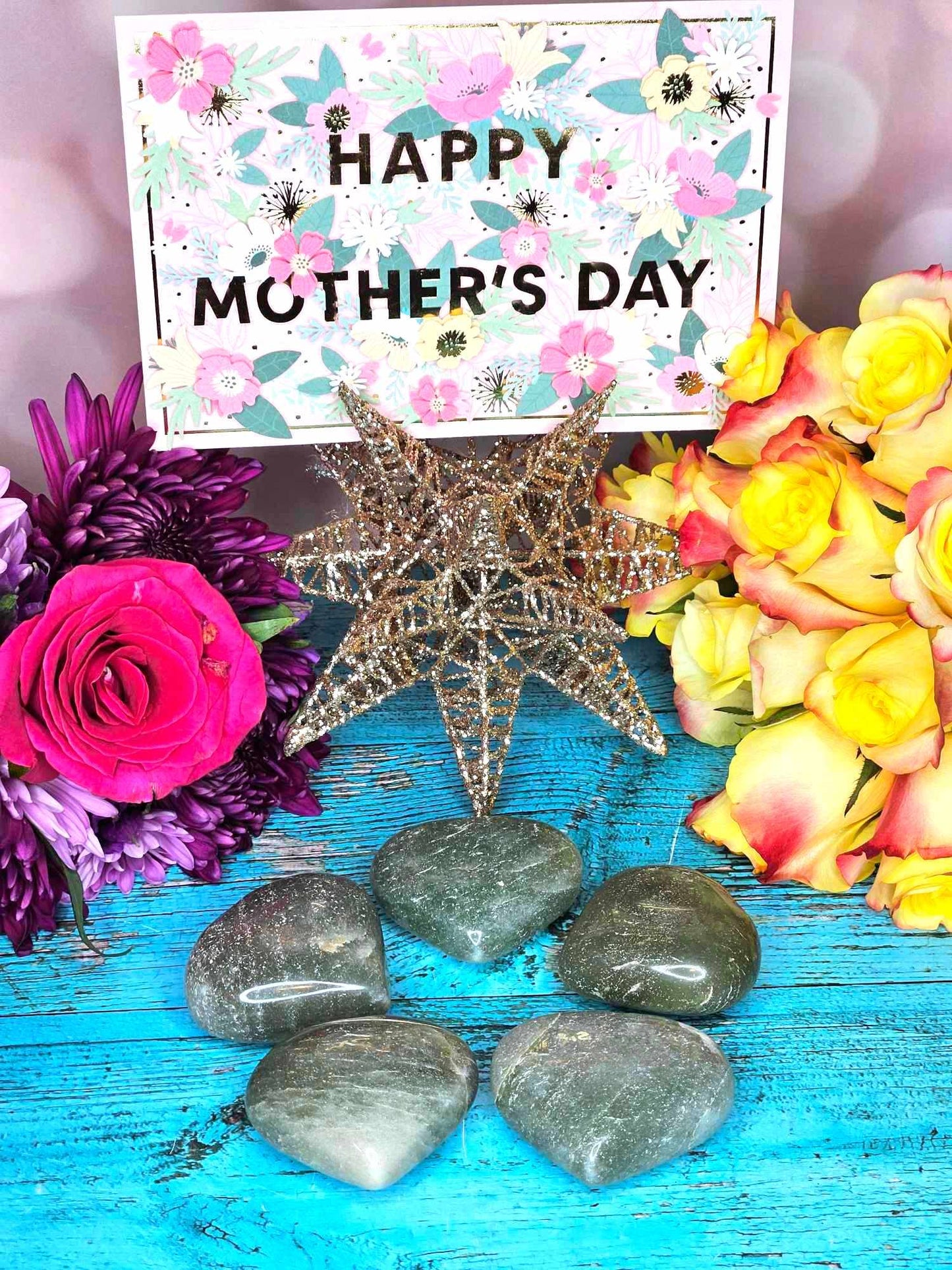 💐Lady Love Aventurine Hearts - Mother’s Day (Unconditional Love)