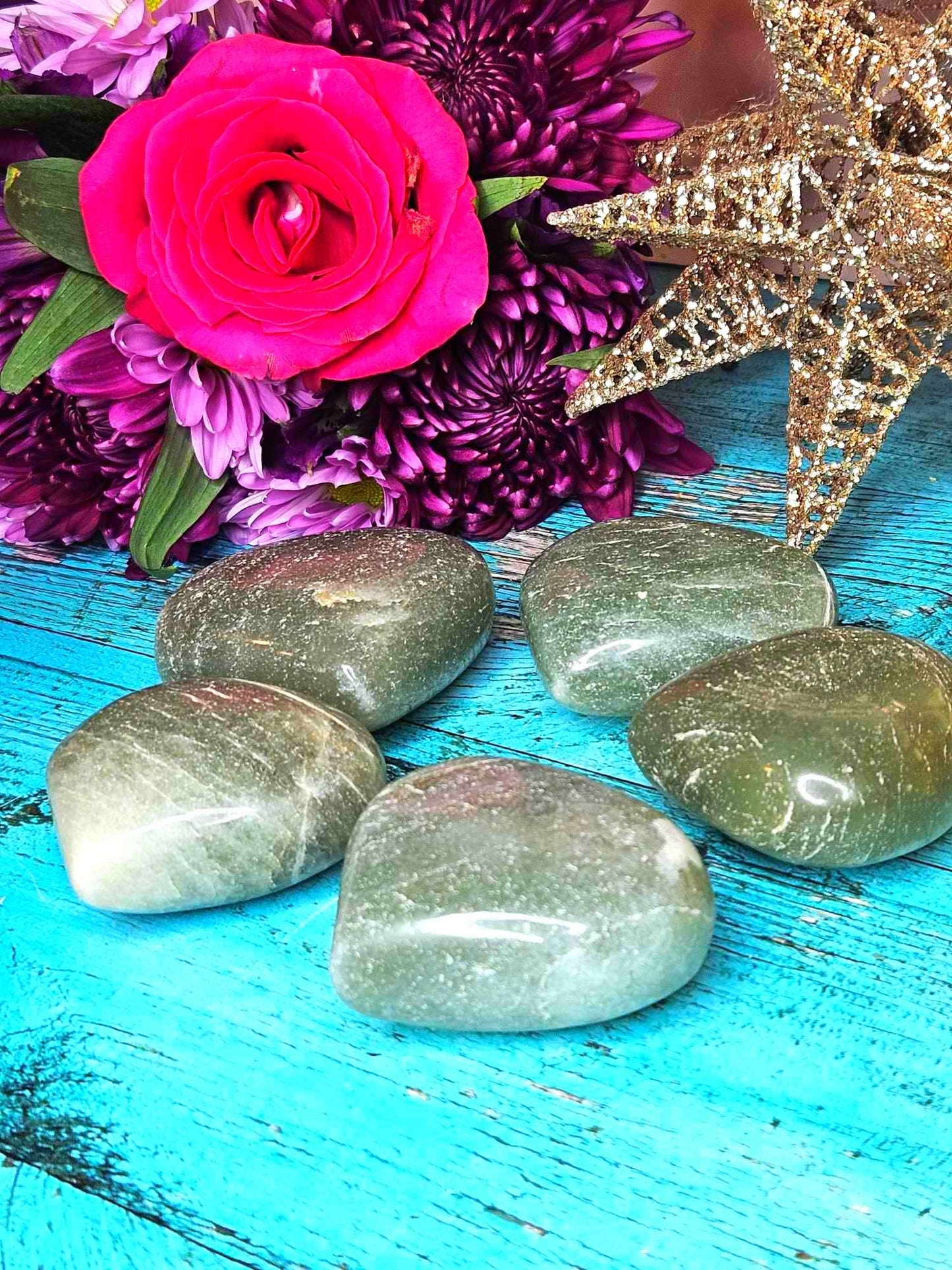💐Lady Love Aventurine Hearts - Mother’s Day (Unconditional Love)