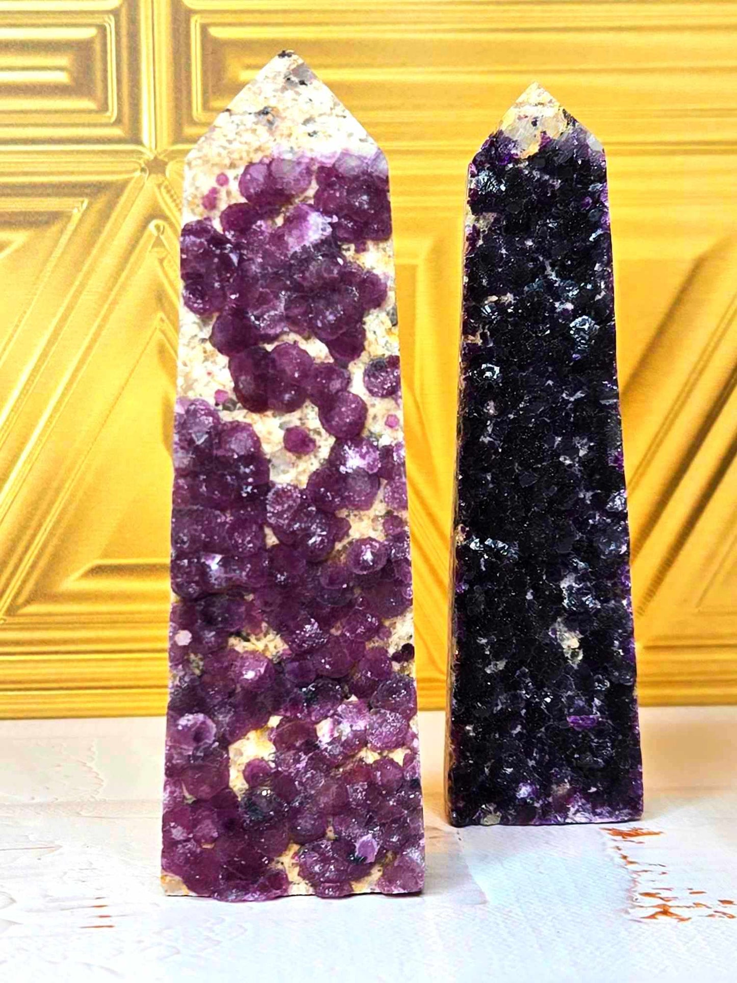 Grounded Healing Fluorite Ore Towers - Healing