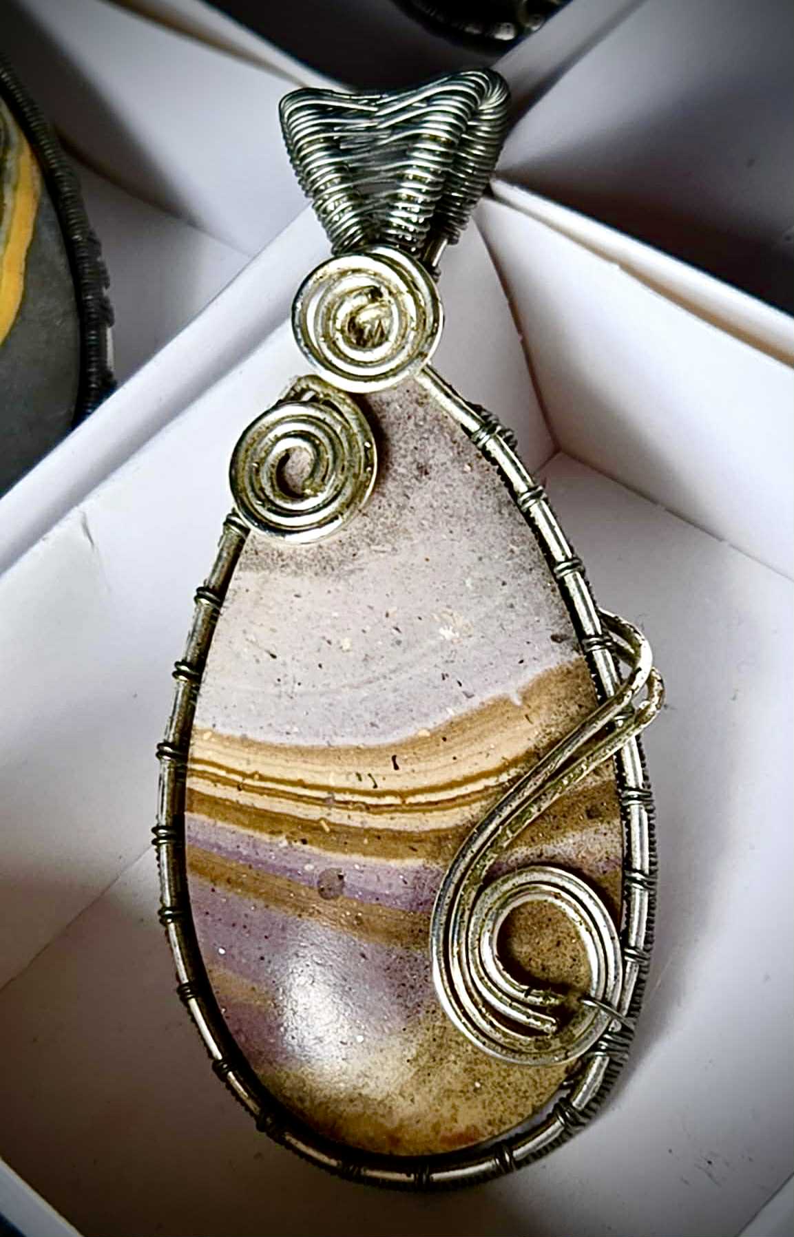 Alluring Rebellion Wire Wrapped Pendants - Power