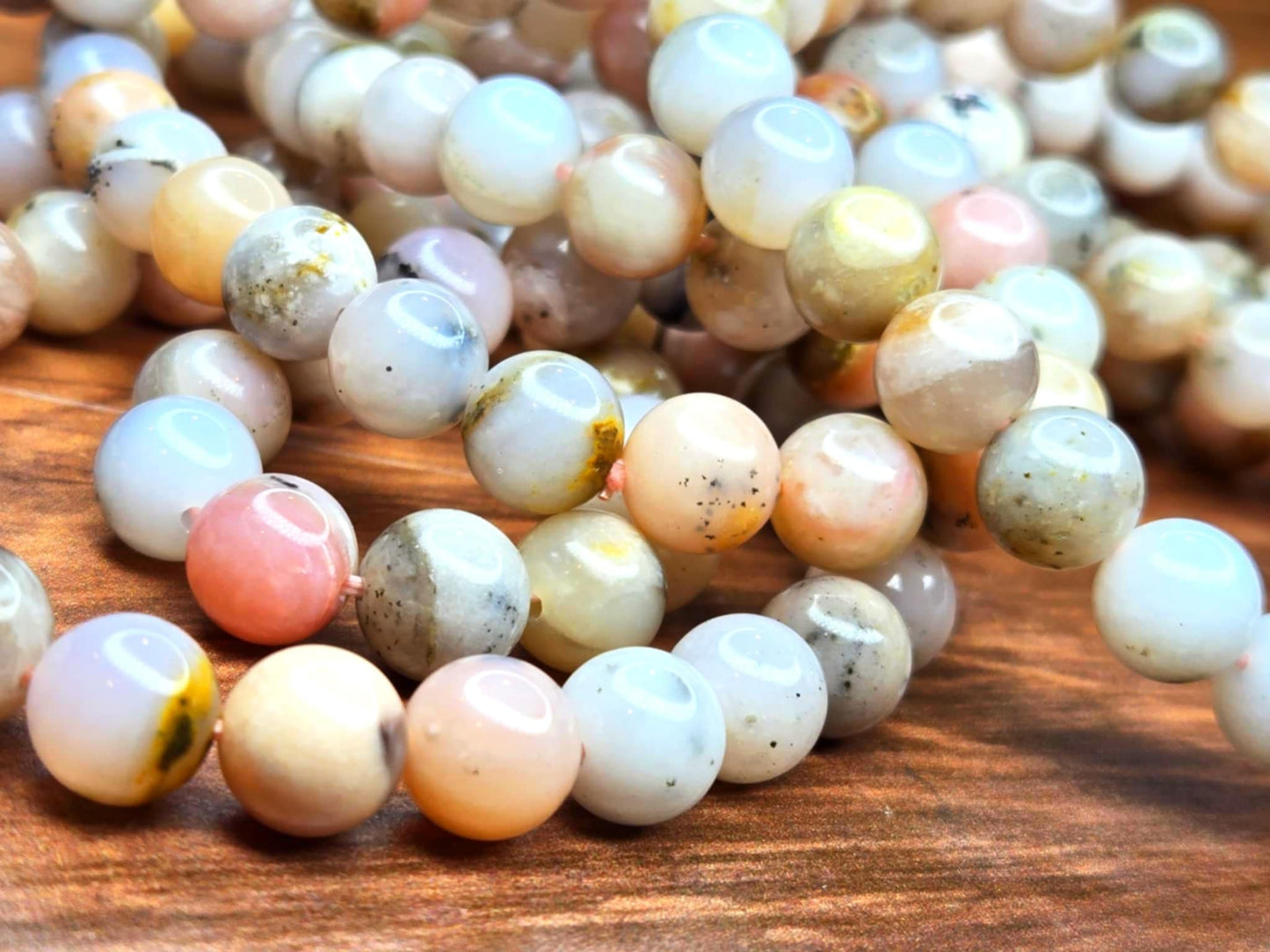 Serenity Andean Pink Opal Bracelets - Keep Us Safe