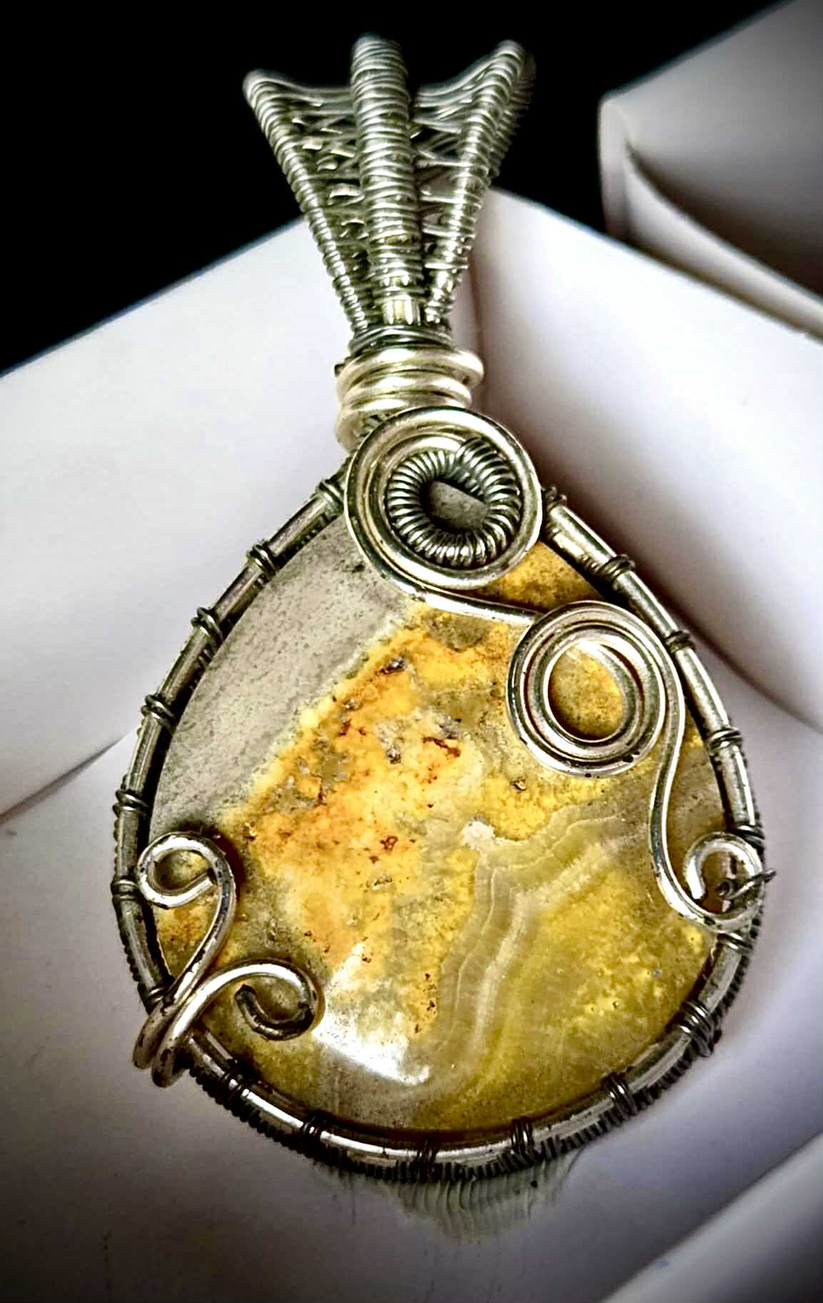 Alluring Rebellion Wire Wrapped Pendants - Power