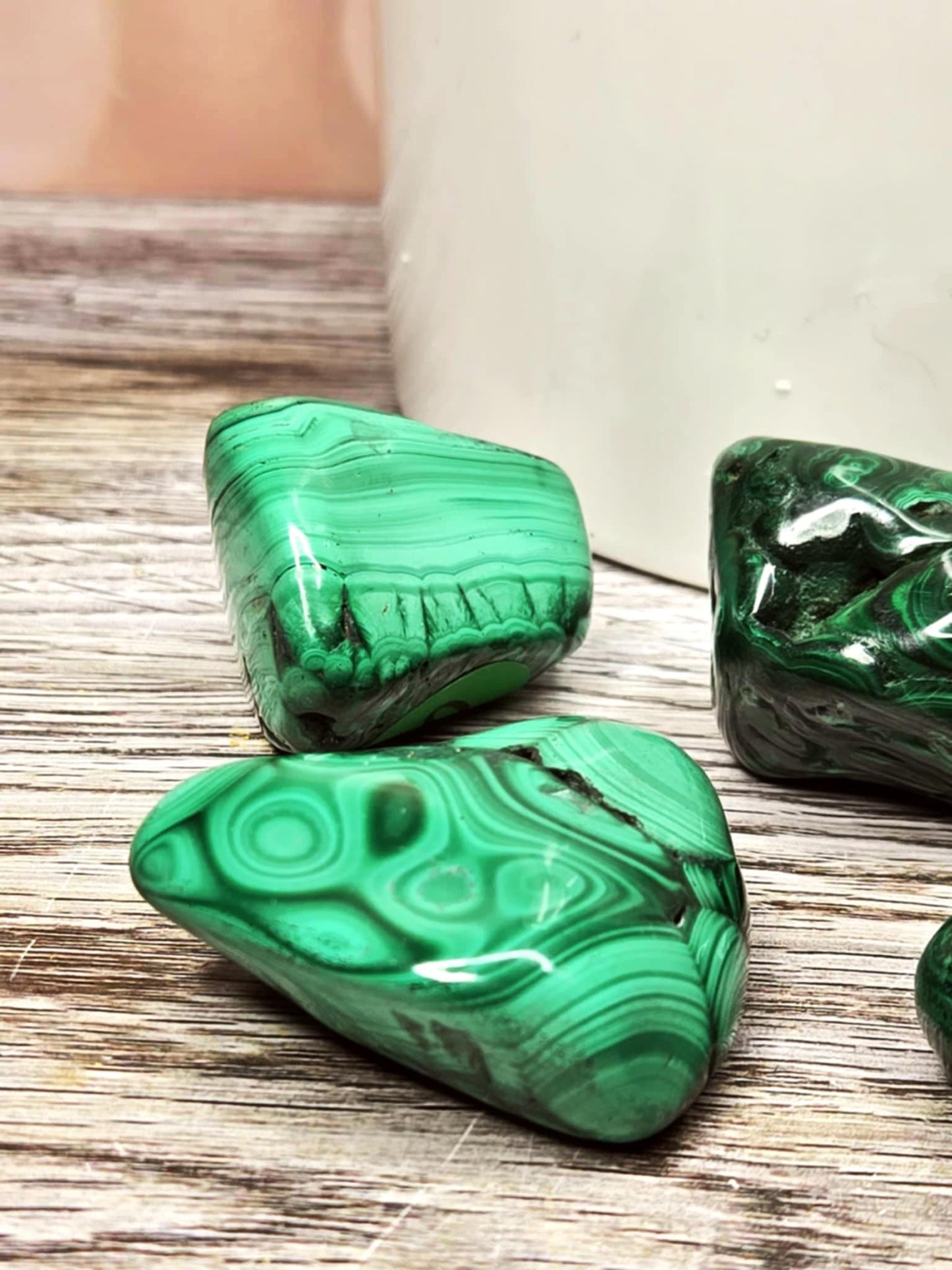 Heart Chakra Malachite Free Forms - Sweet Spell