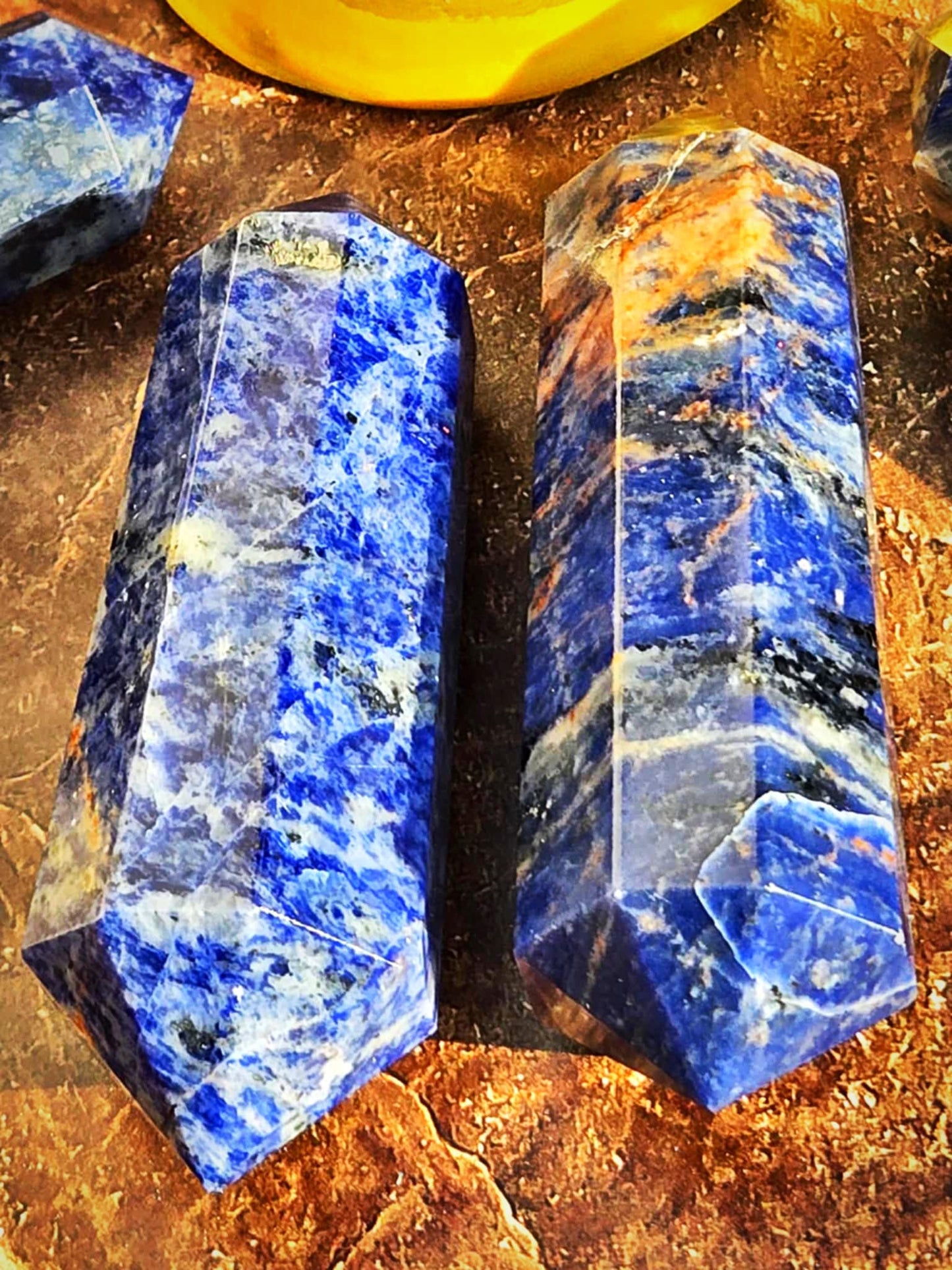 Sacred Energy Double Terminated Sodalite - Physical/Mental Healing