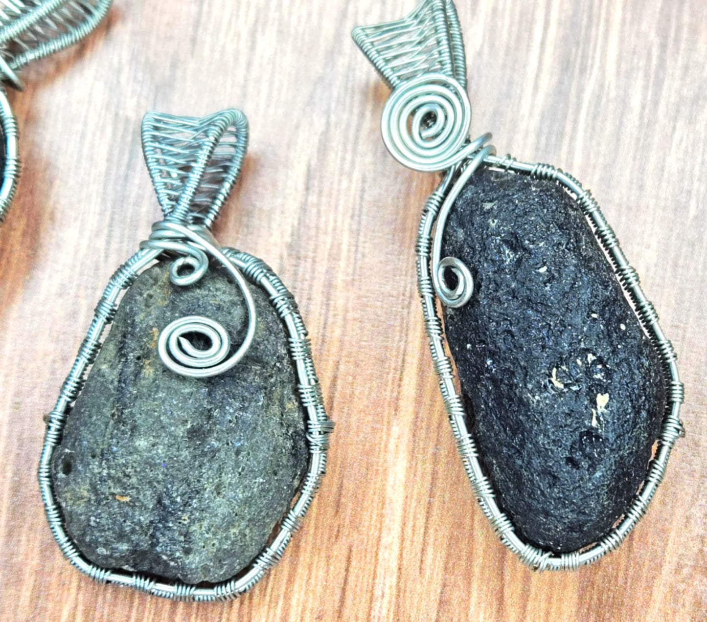 Oh My Stars Wire wrapped Tektites