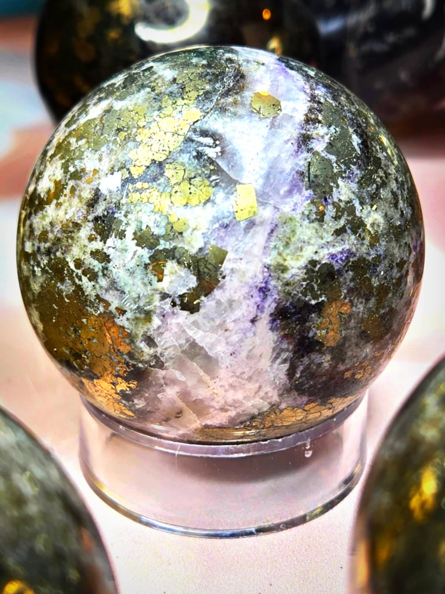Pyrite Orbs - Protection