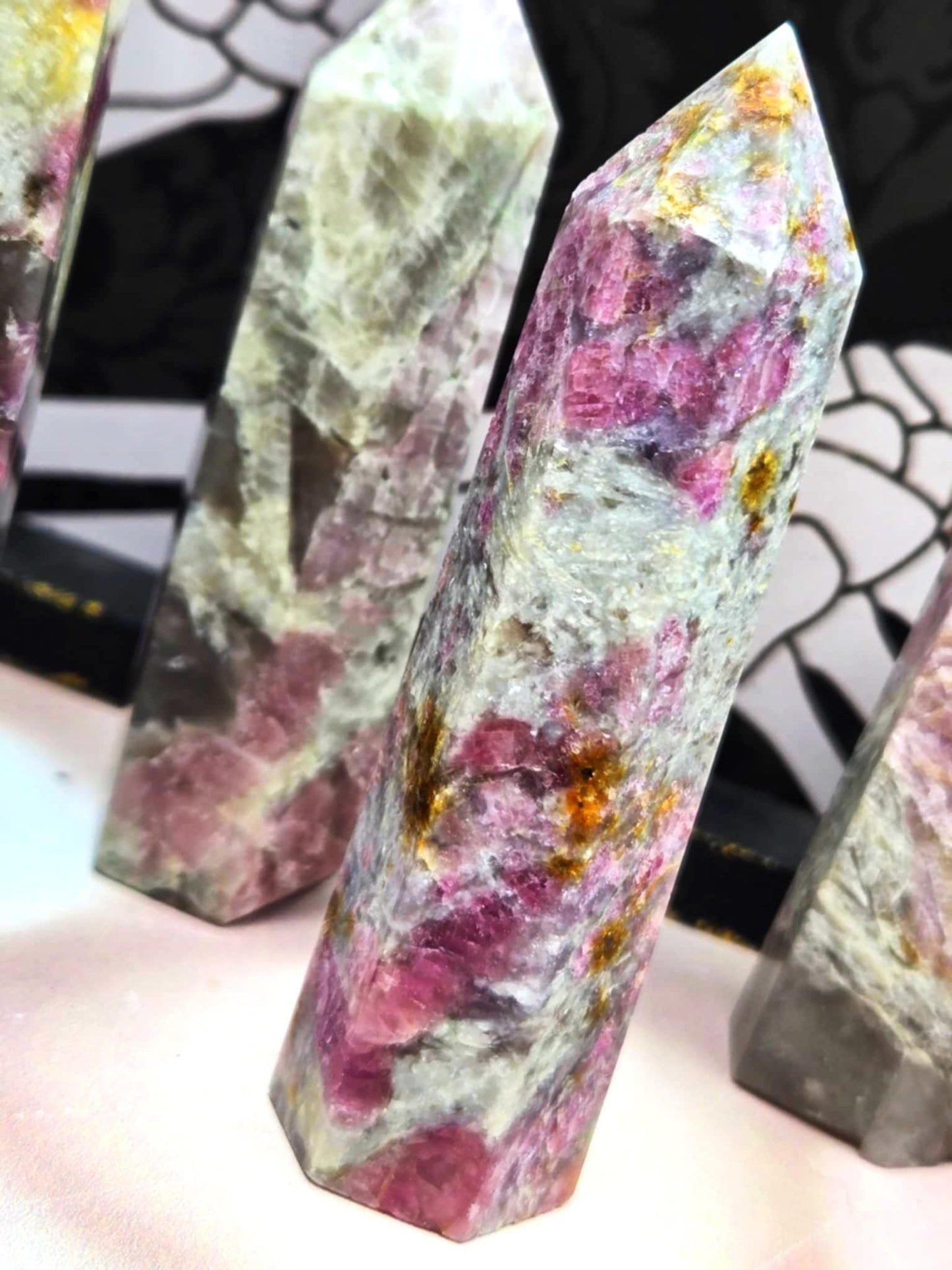 Prettytastic Pink Tourmaline Towers - Glamour