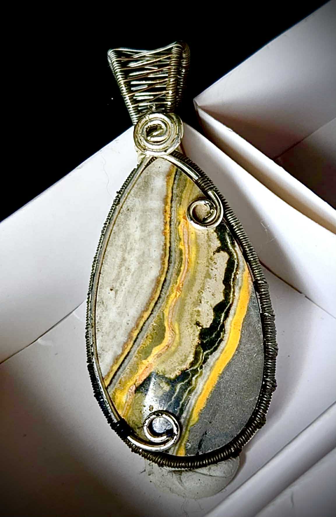 Alluring Rebellion Wire Wrapped Pendants - Power