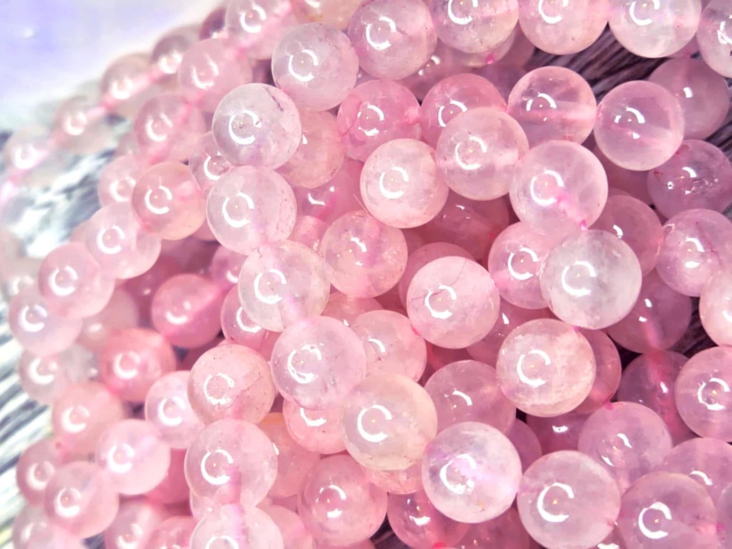 Kissable Rose quartz bracelets - Sweet Spell