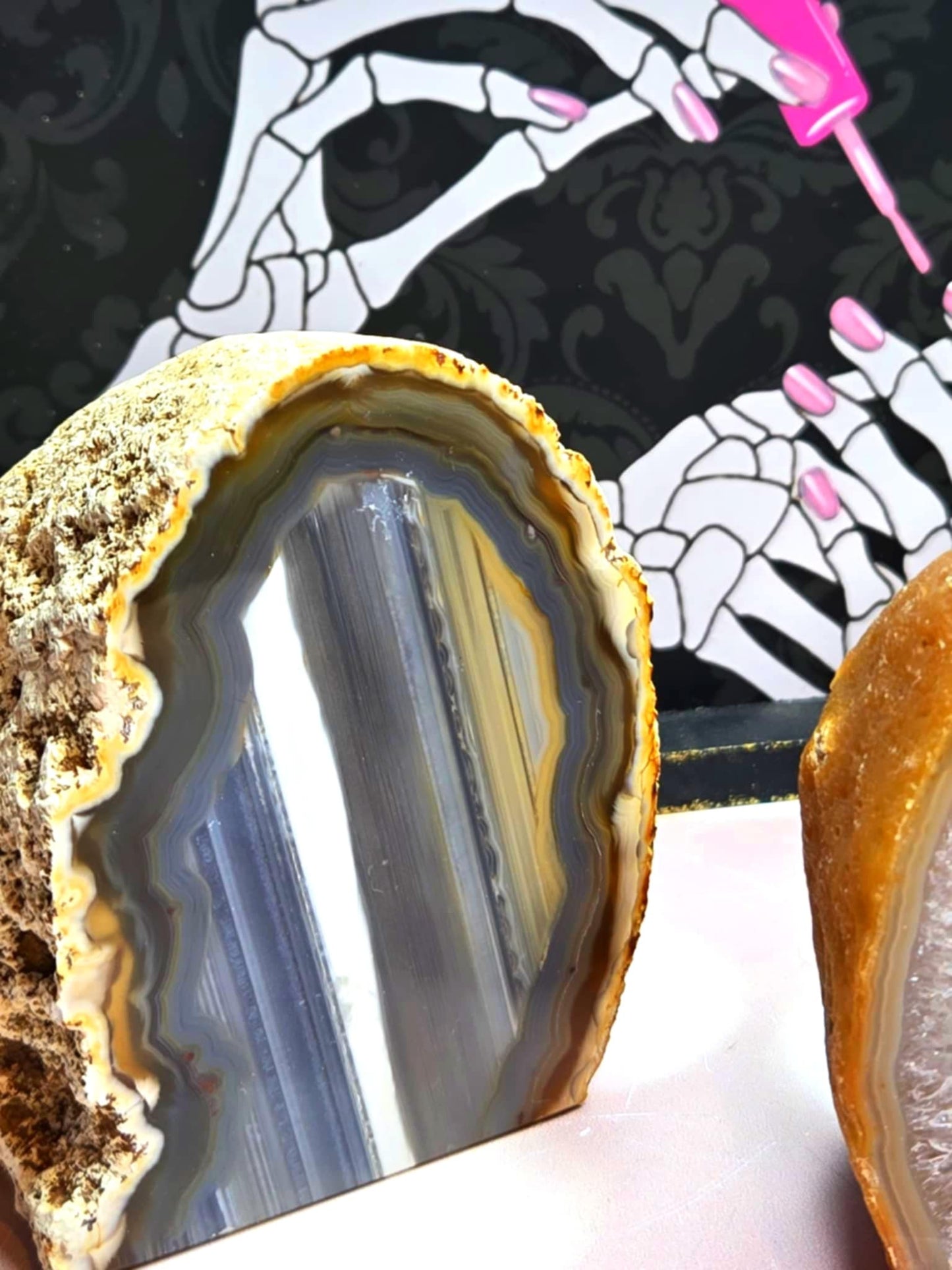 Slice of Heaven Agate Ends - Glamour