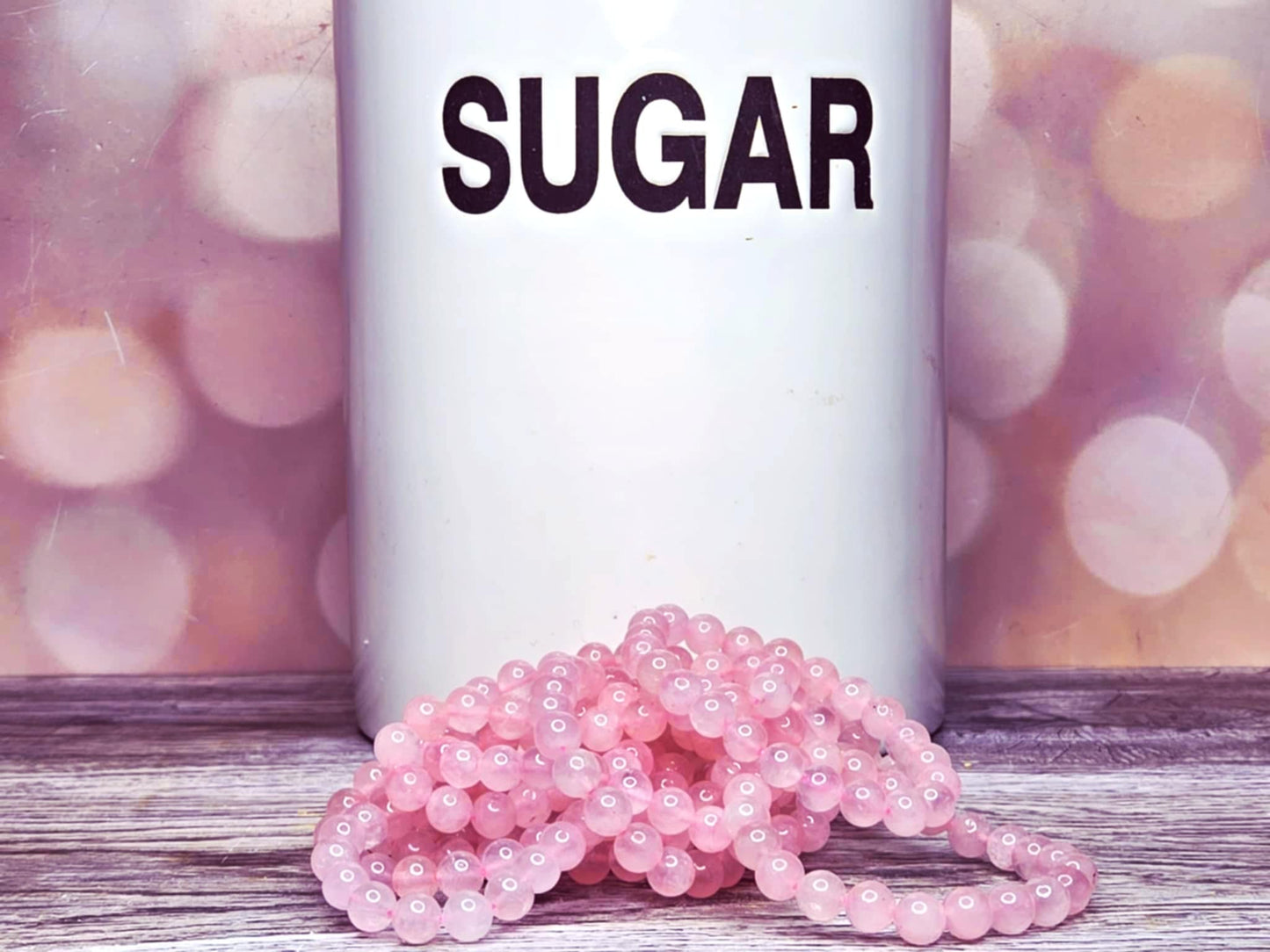 Kissable Rose quartz bracelets - Sweet Spell