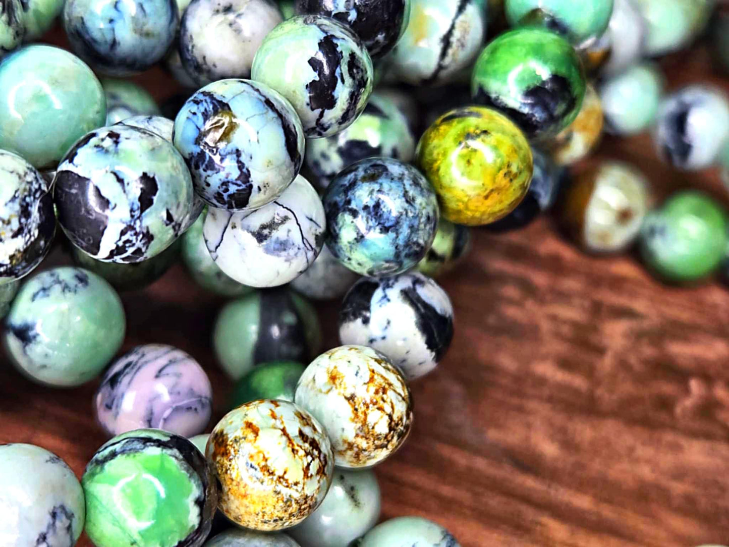 Heart Eyes Variscite Bracelets - Problems Be Gone