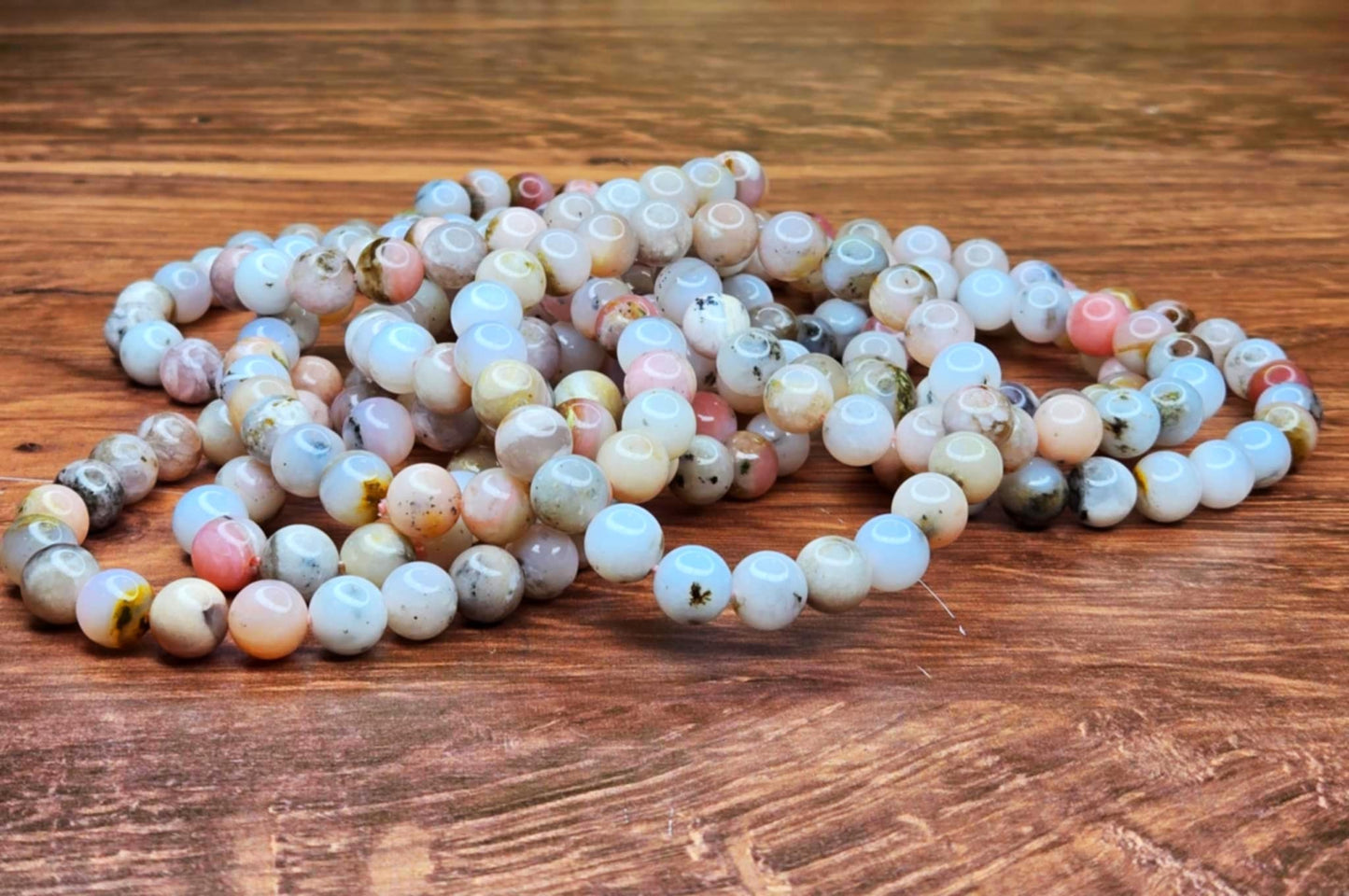 Serenity Andean Pink Opal Bracelets - Keep Us Safe