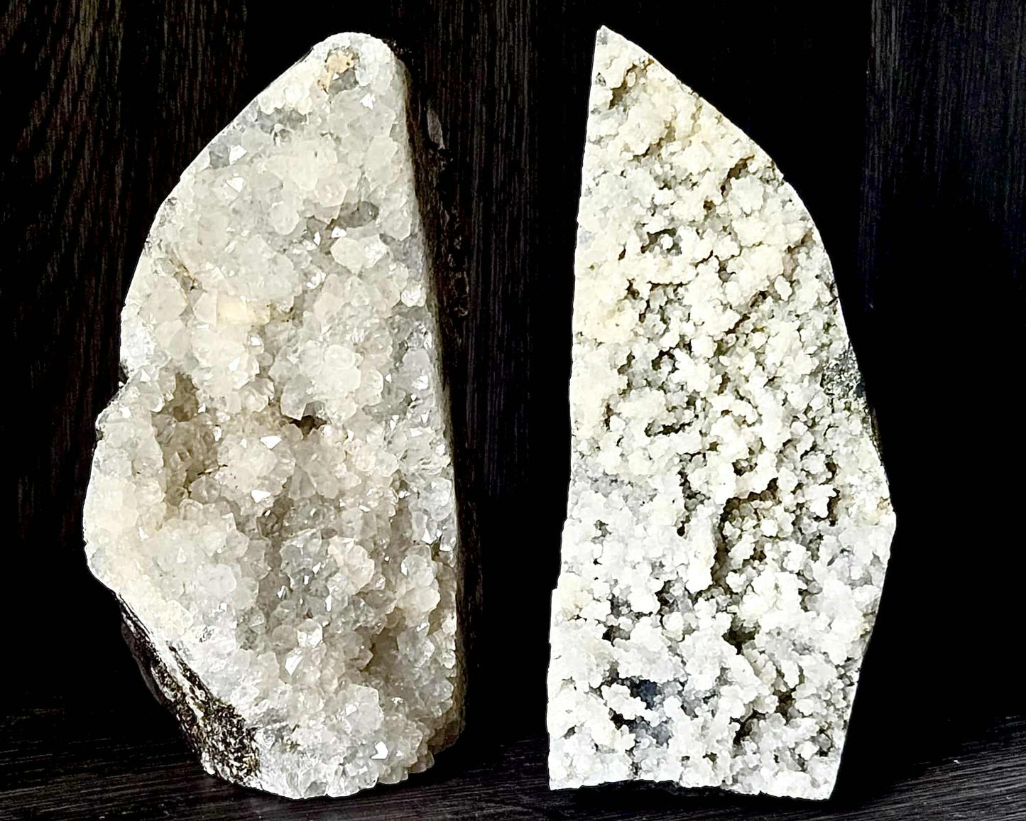 Jaw Dropping Apophyllite Bookends - Power