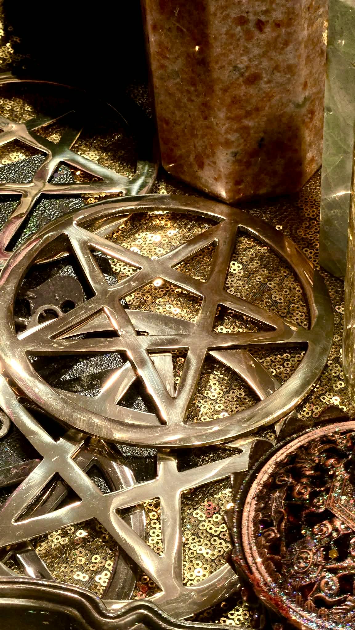 Witchy AF Pentacle Plaque - Genie