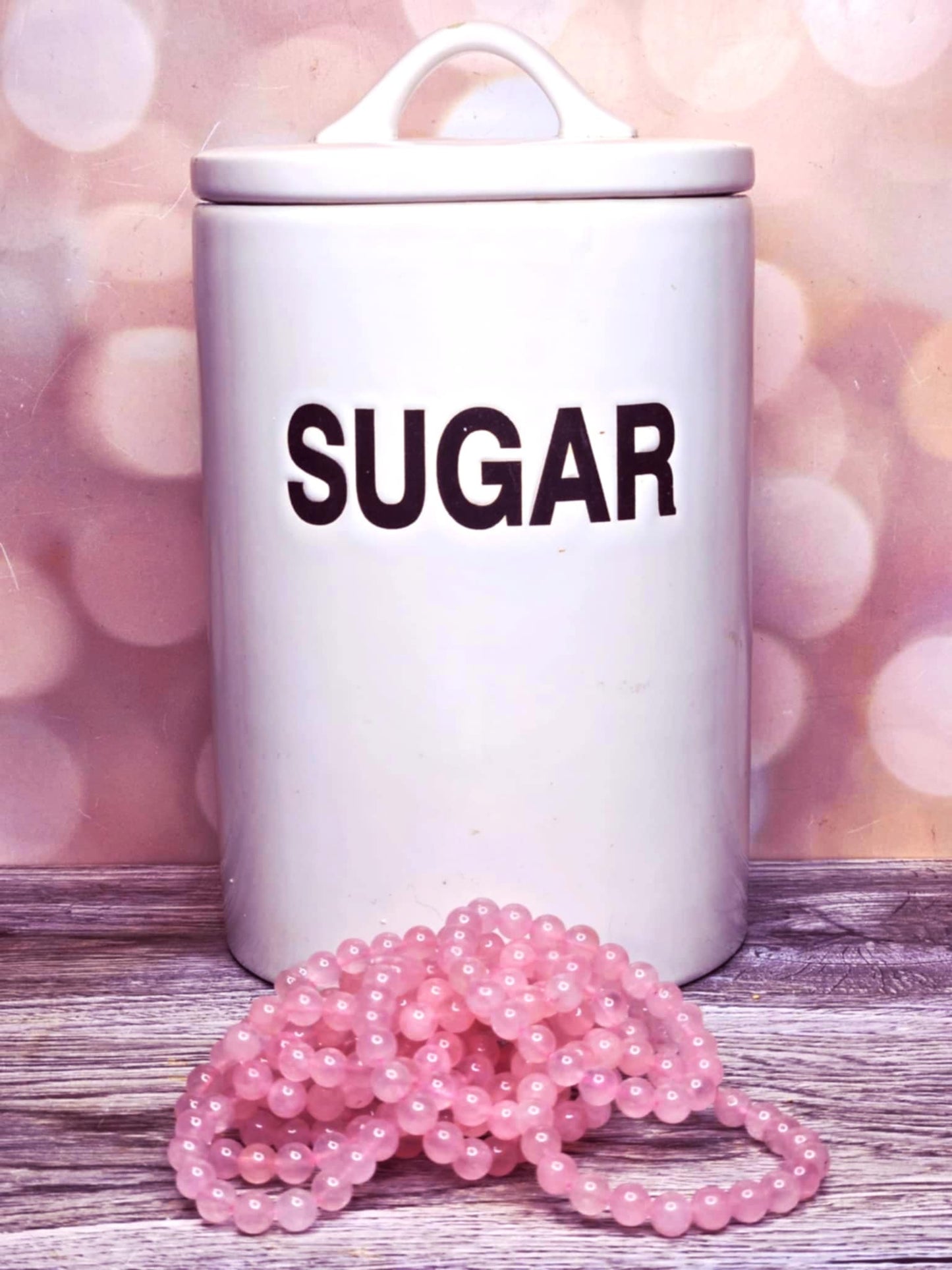 Kissable Rose quartz bracelets - Sweet Spell