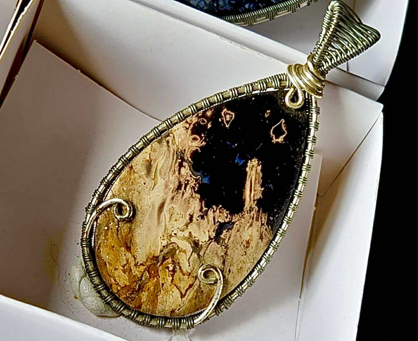 Alluring Rebellion Wire Wrapped Pendants - Power