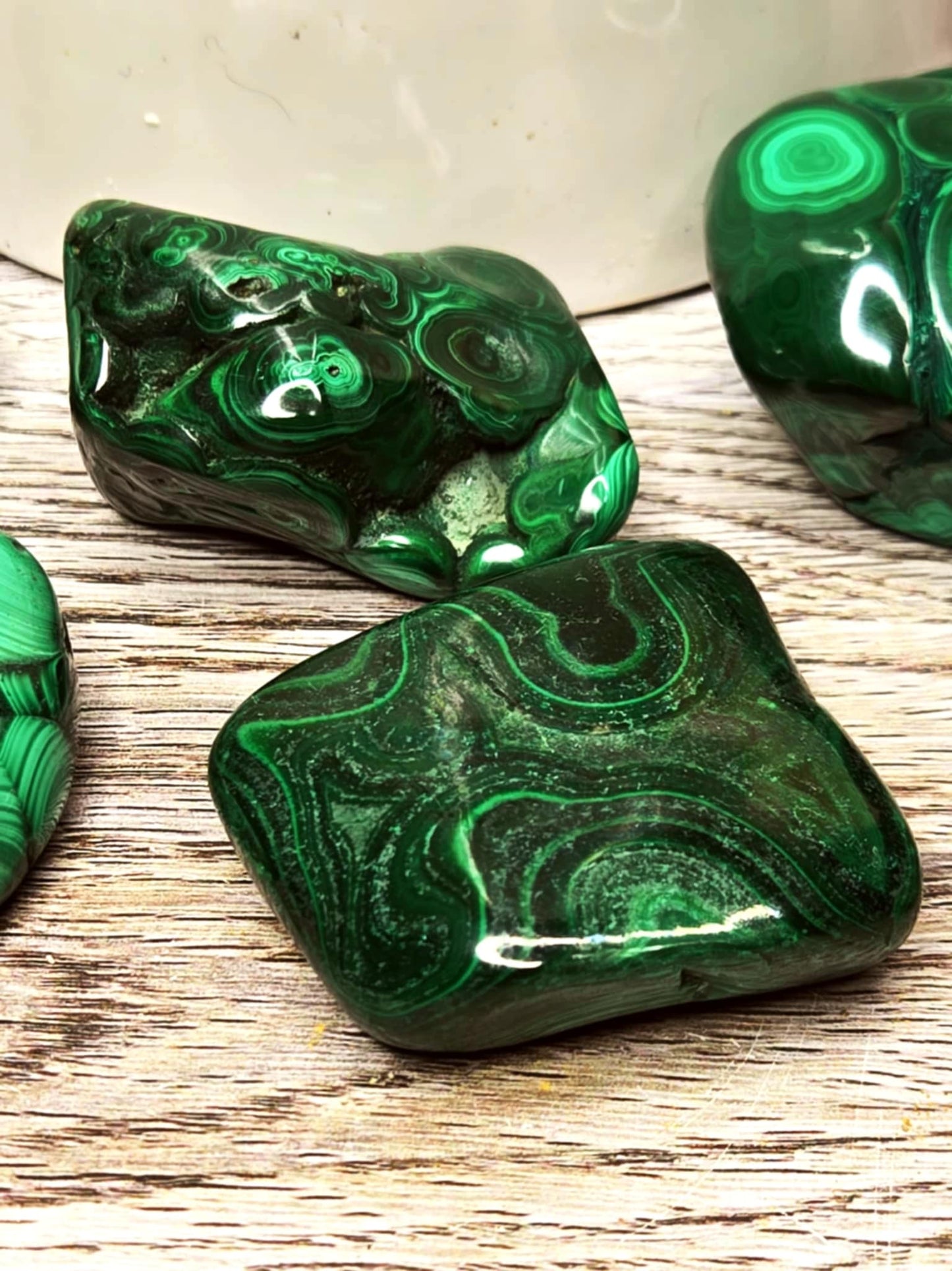 Heart Chakra Malachite Free Forms - Sweet Spell