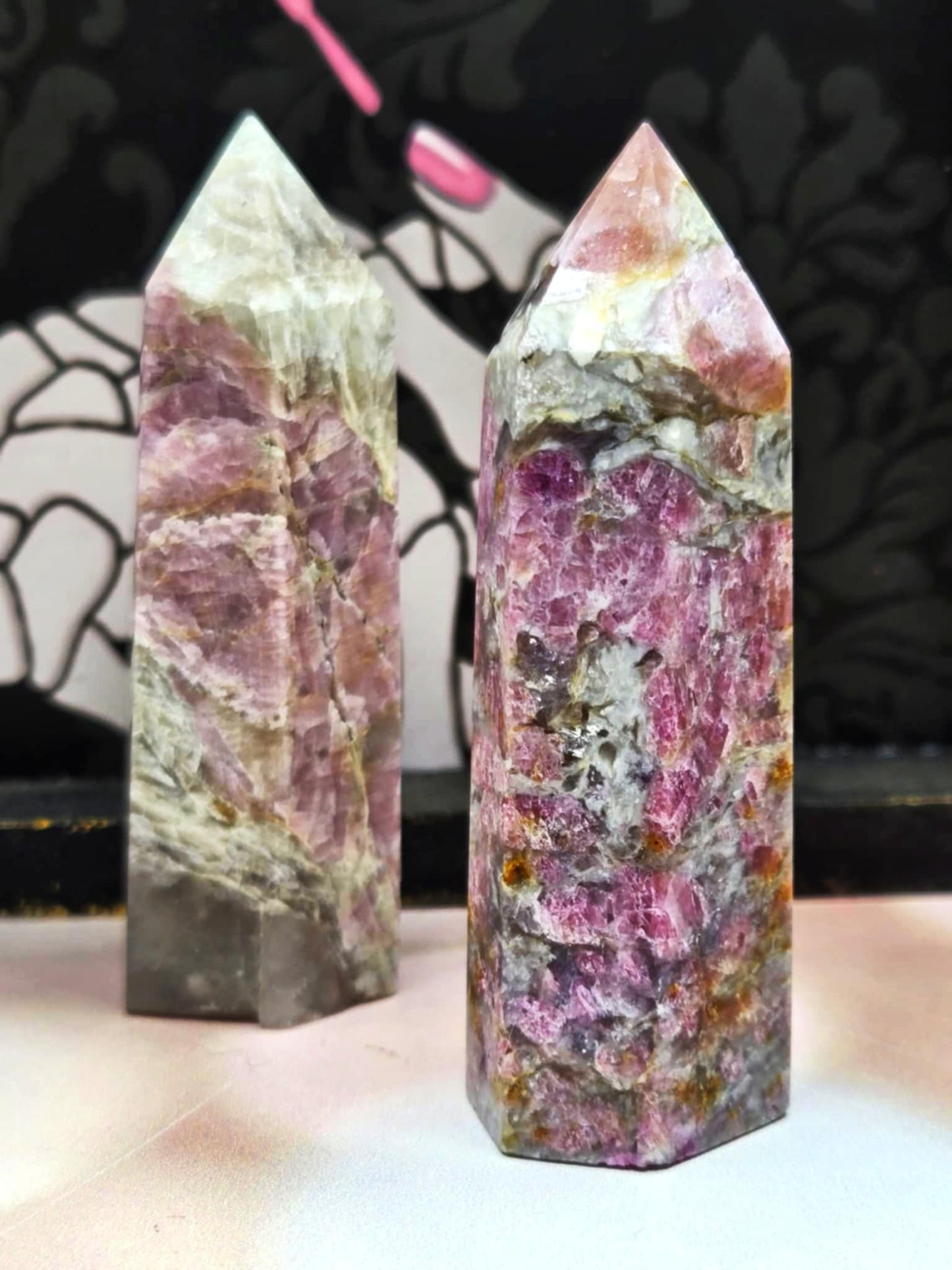 Prettytastic Pink Tourmaline Towers - Glamour
