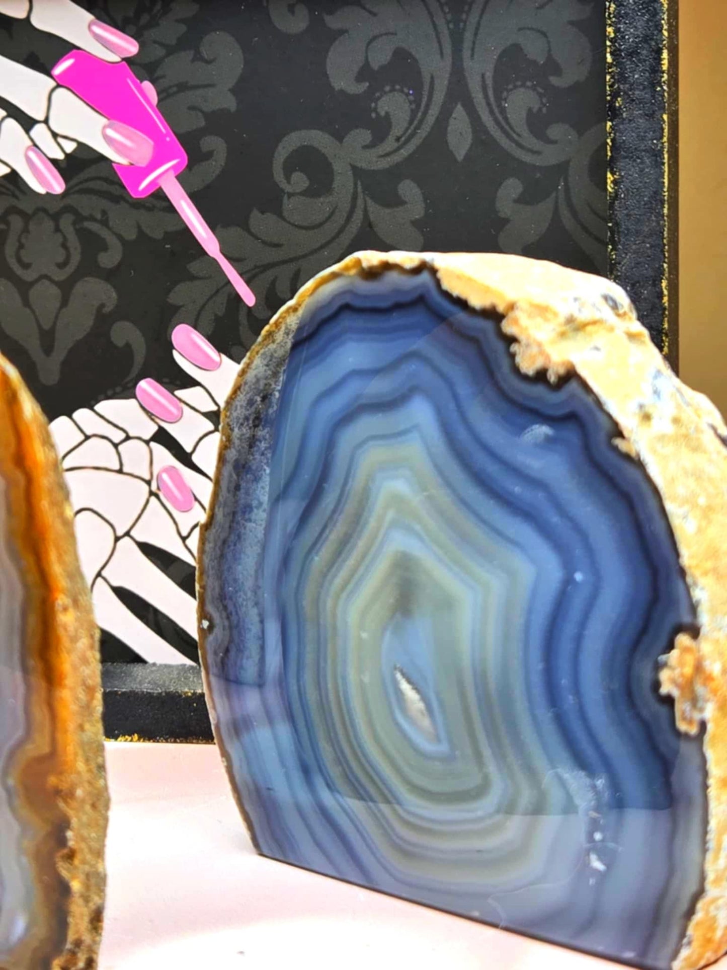Slice of Heaven Agate Ends - Glamour