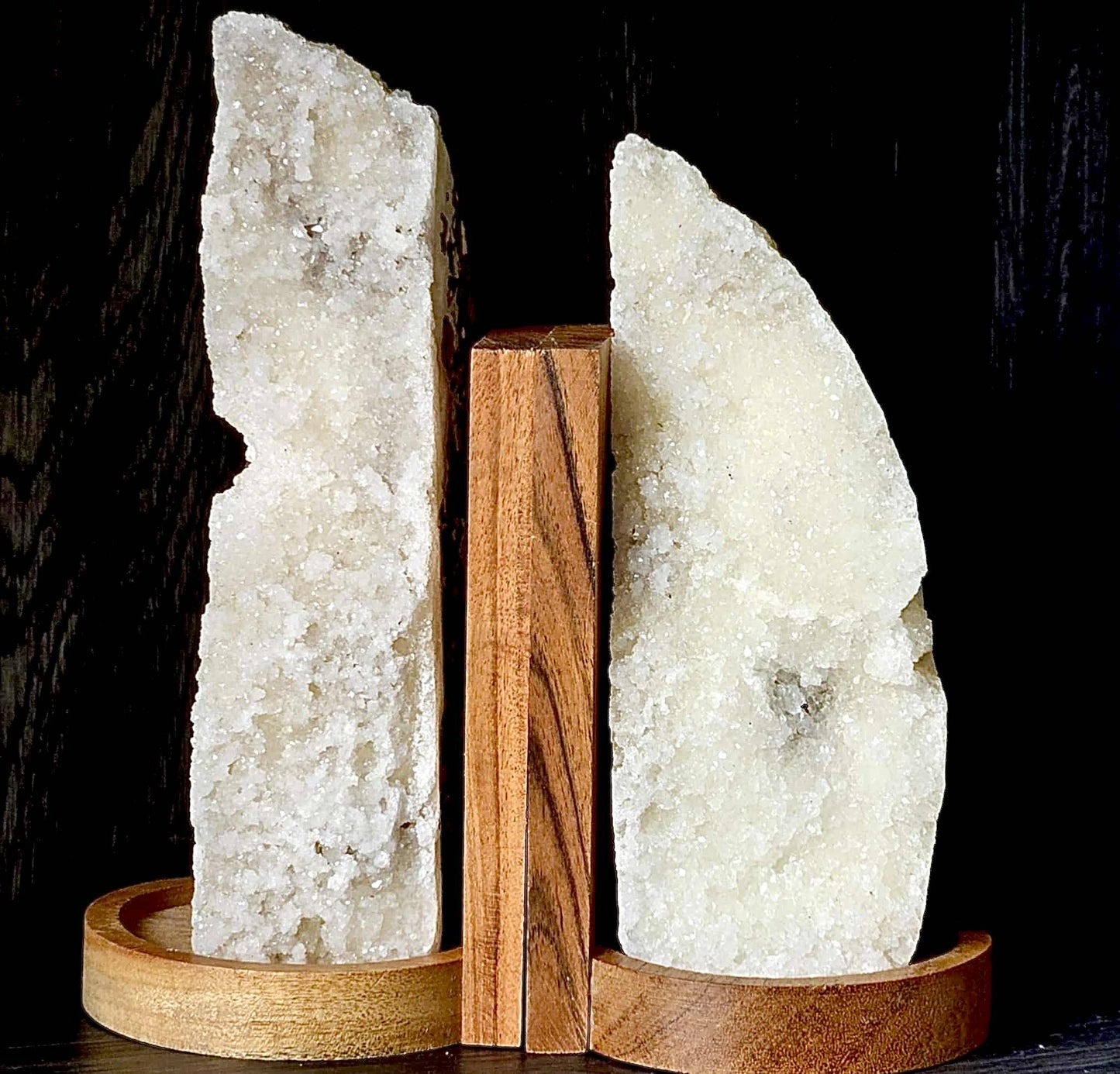 Jaw Dropping Apophyllite Bookends - Power