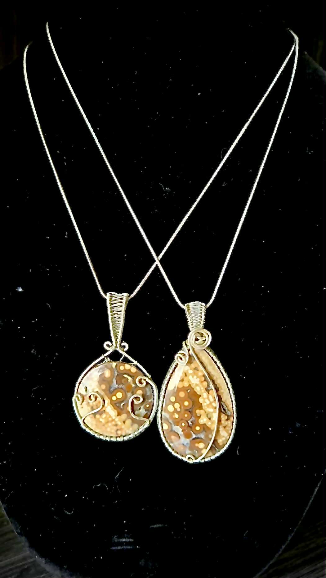 Alluring Rebellion Wire Wrapped Pendants - Power