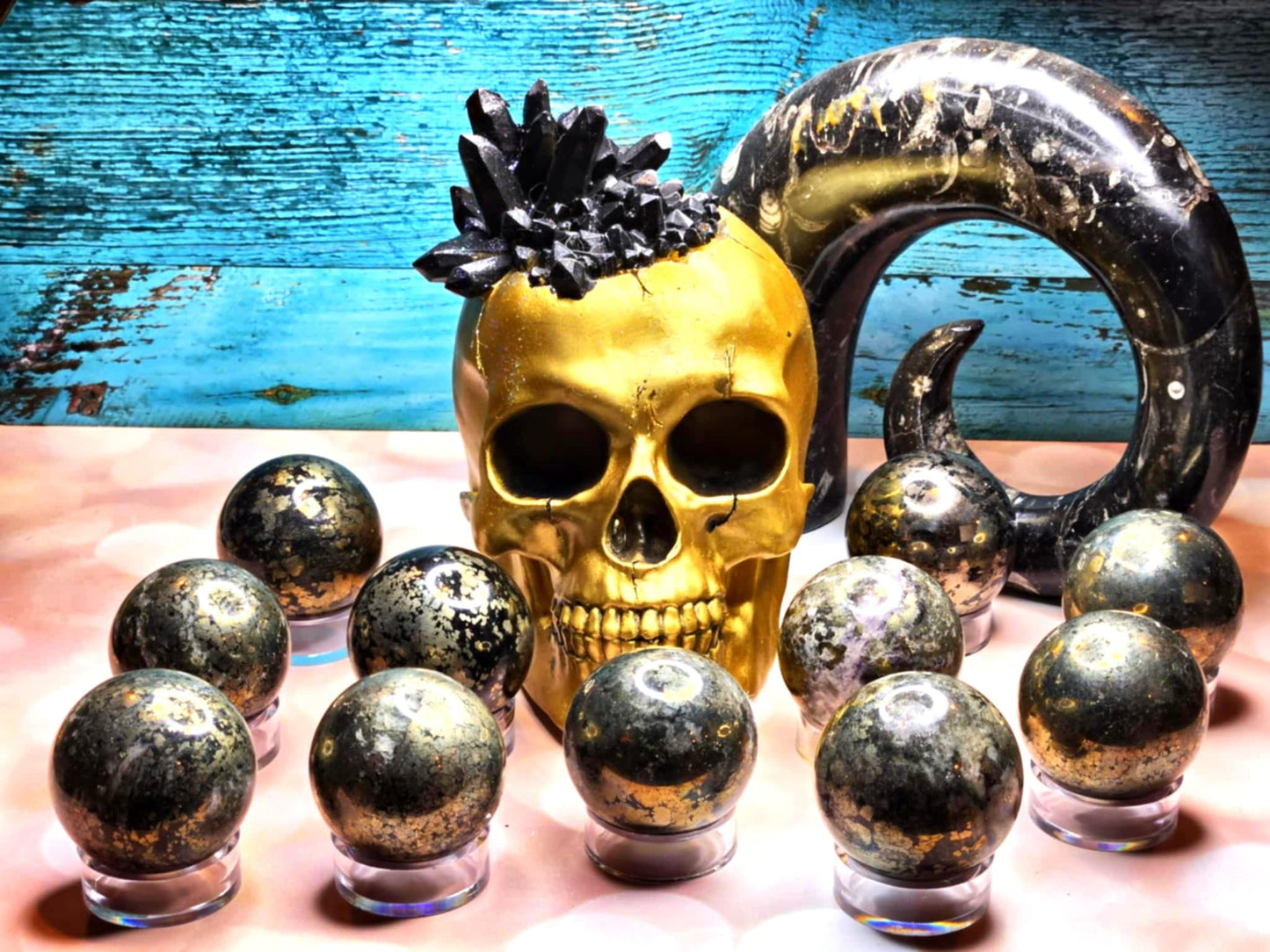Pyrite Orbs - Protection