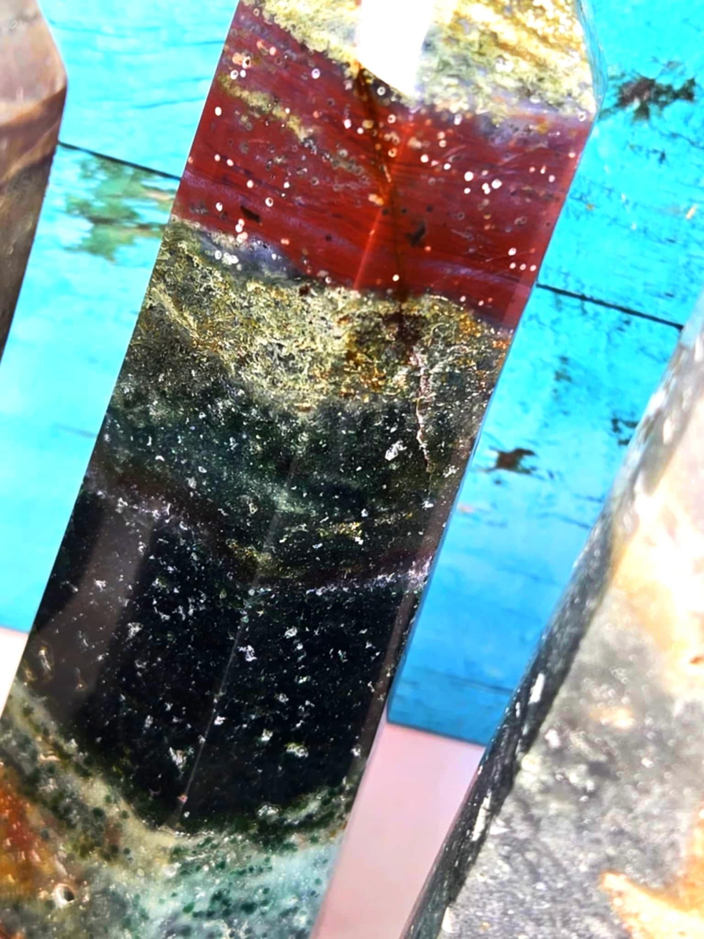 Rare Beauty Ocean Jasper Towers - Good Luck