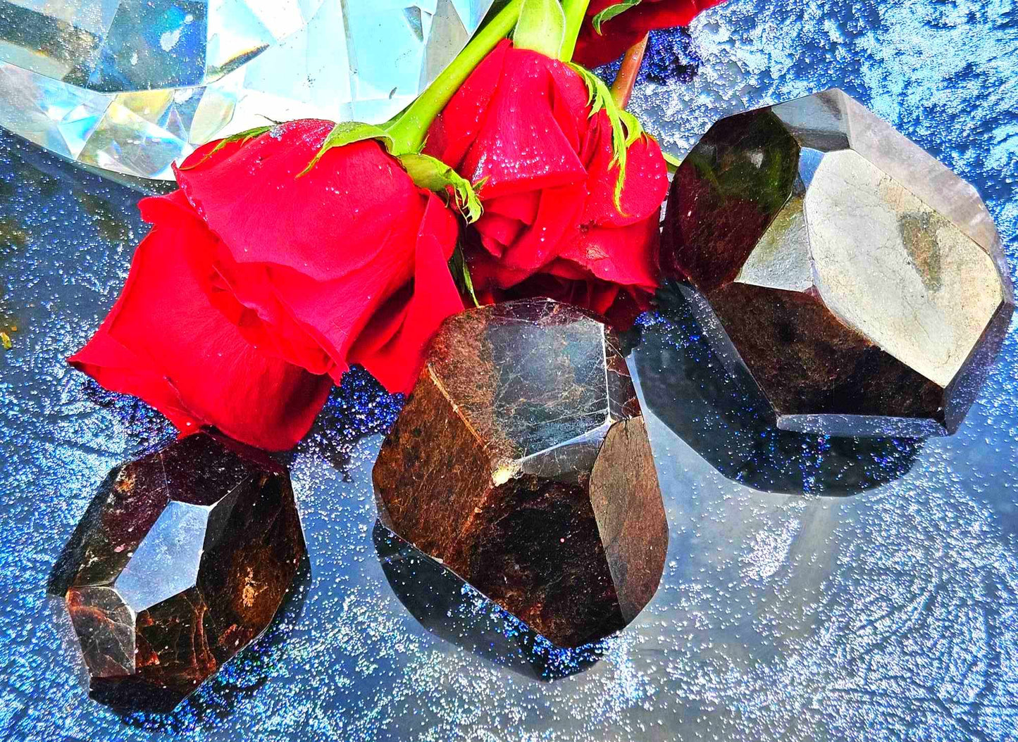 Astonishing Faceted Garnets - Glamour
