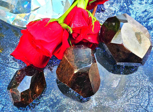 Astonishing Faceted Garnets - Glamour