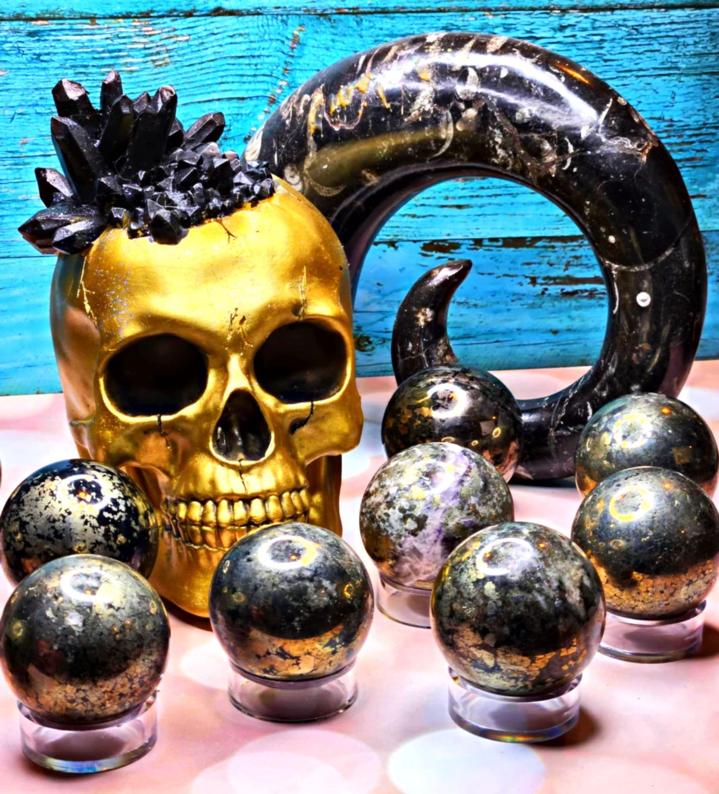 Pyrite Orbs - Protection