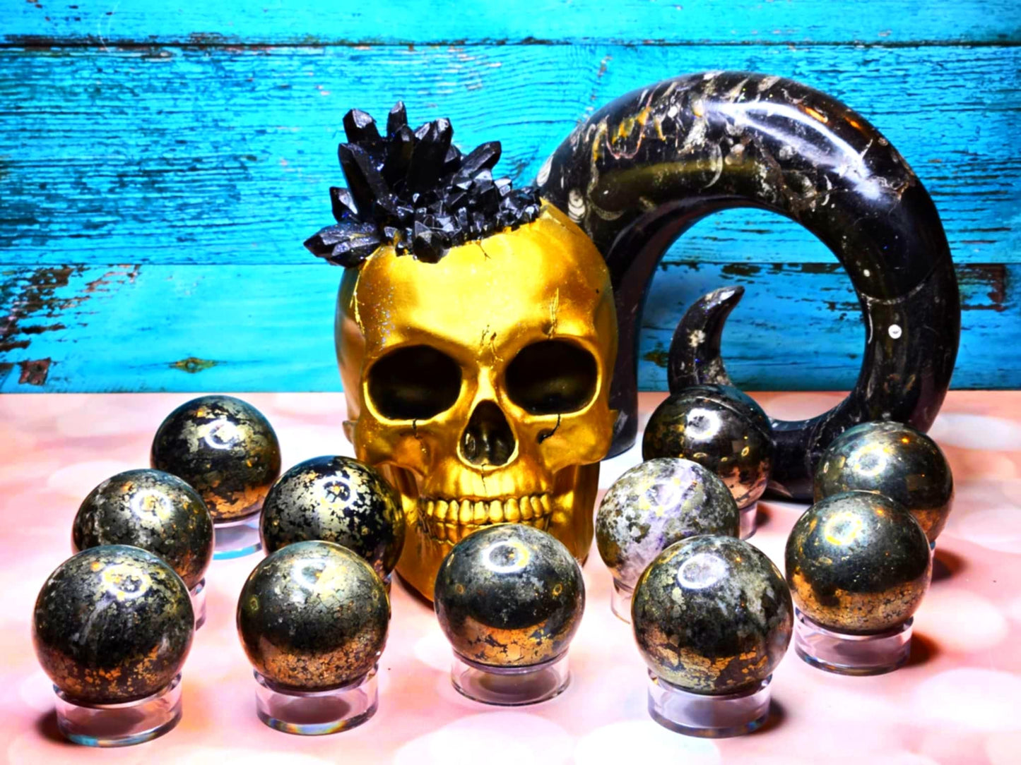 Pyrite Orbs - Protection