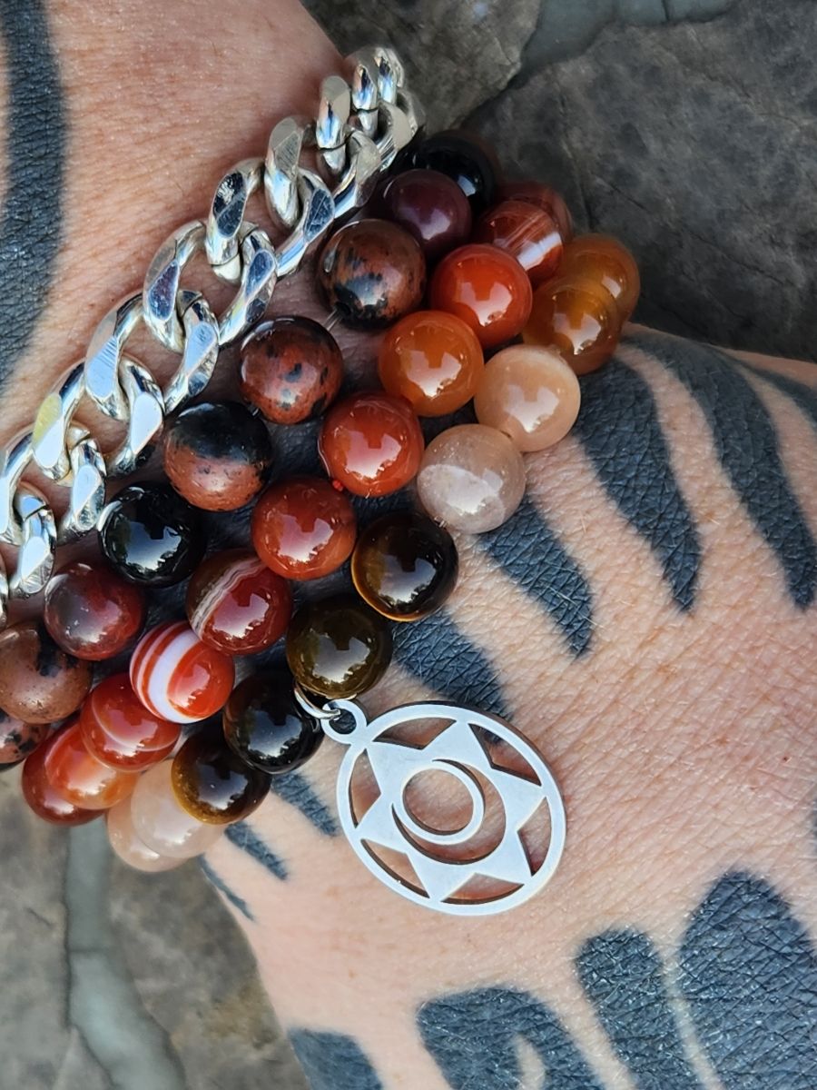 Super Pretty Sunstone bracelet